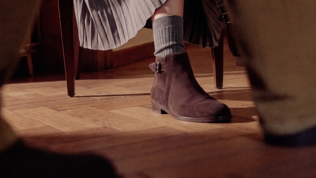 Doucals Rich Brown Suede Doucals Ankle Boots - NWT Handcrafted ankle boots made in Italy for women | Doucal main image 4