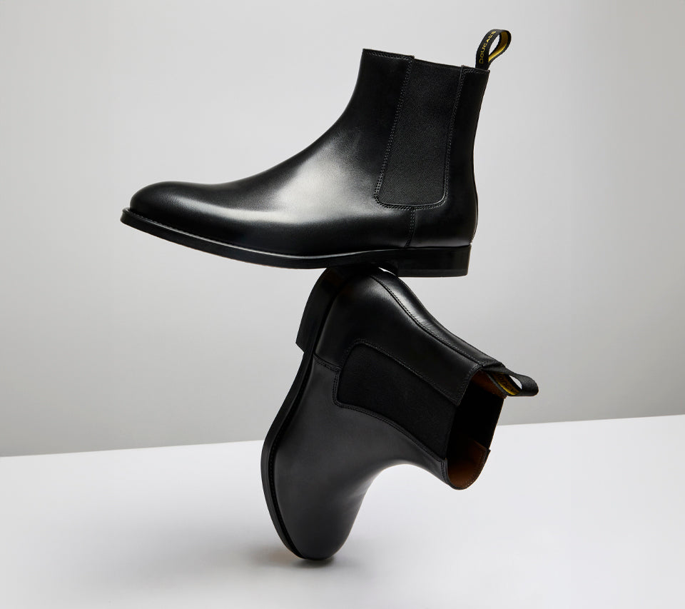 DU3239ORVNUF253NN00 - Stivaletto in pelle nero