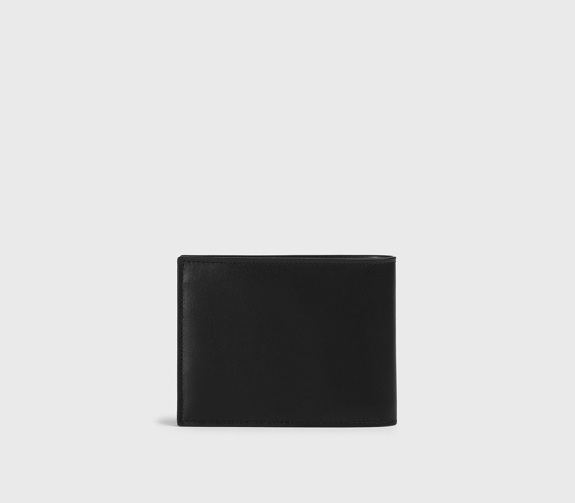 Schwarzes Lederportemonnaie