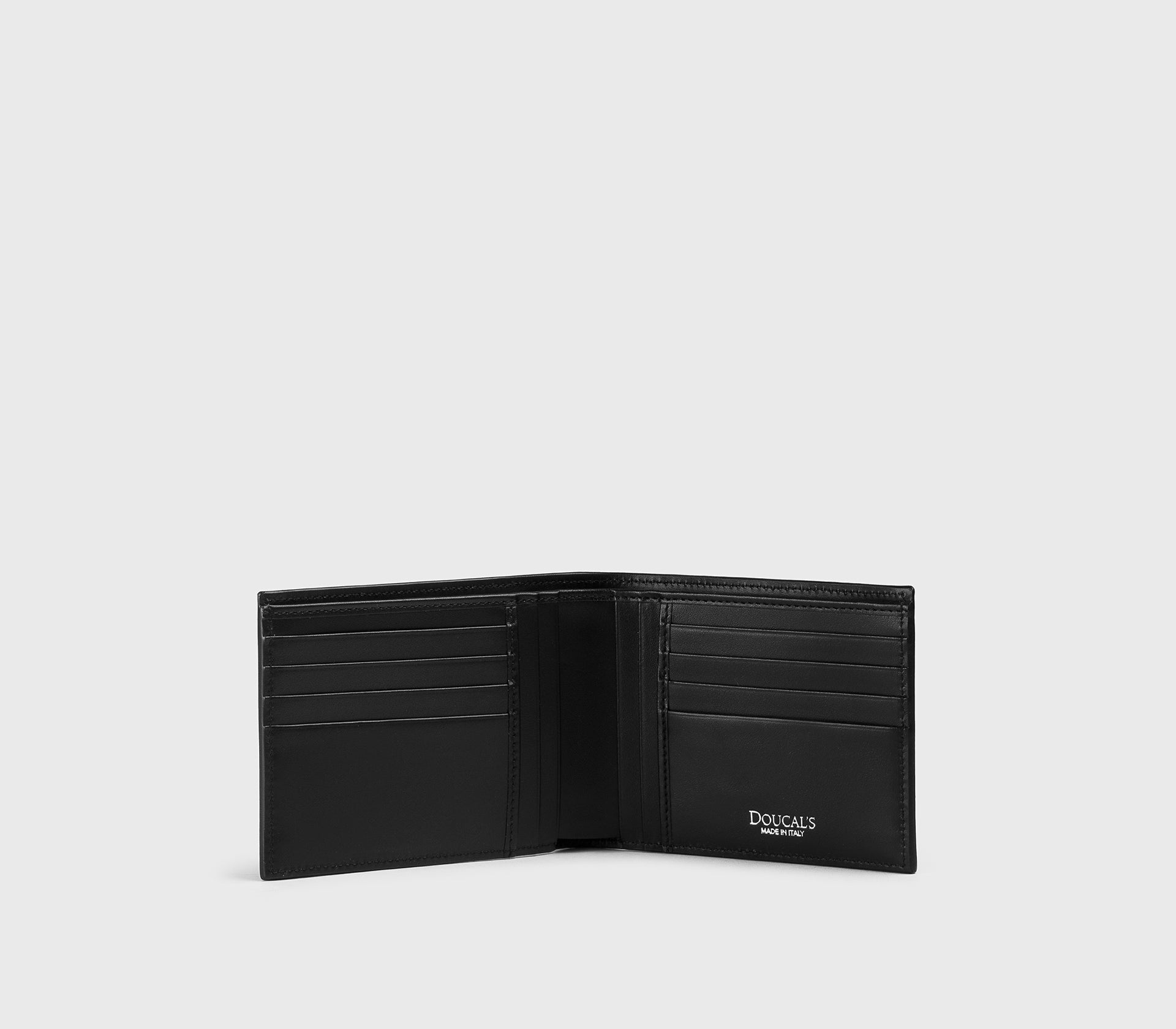 Black Palmellato leather wallet