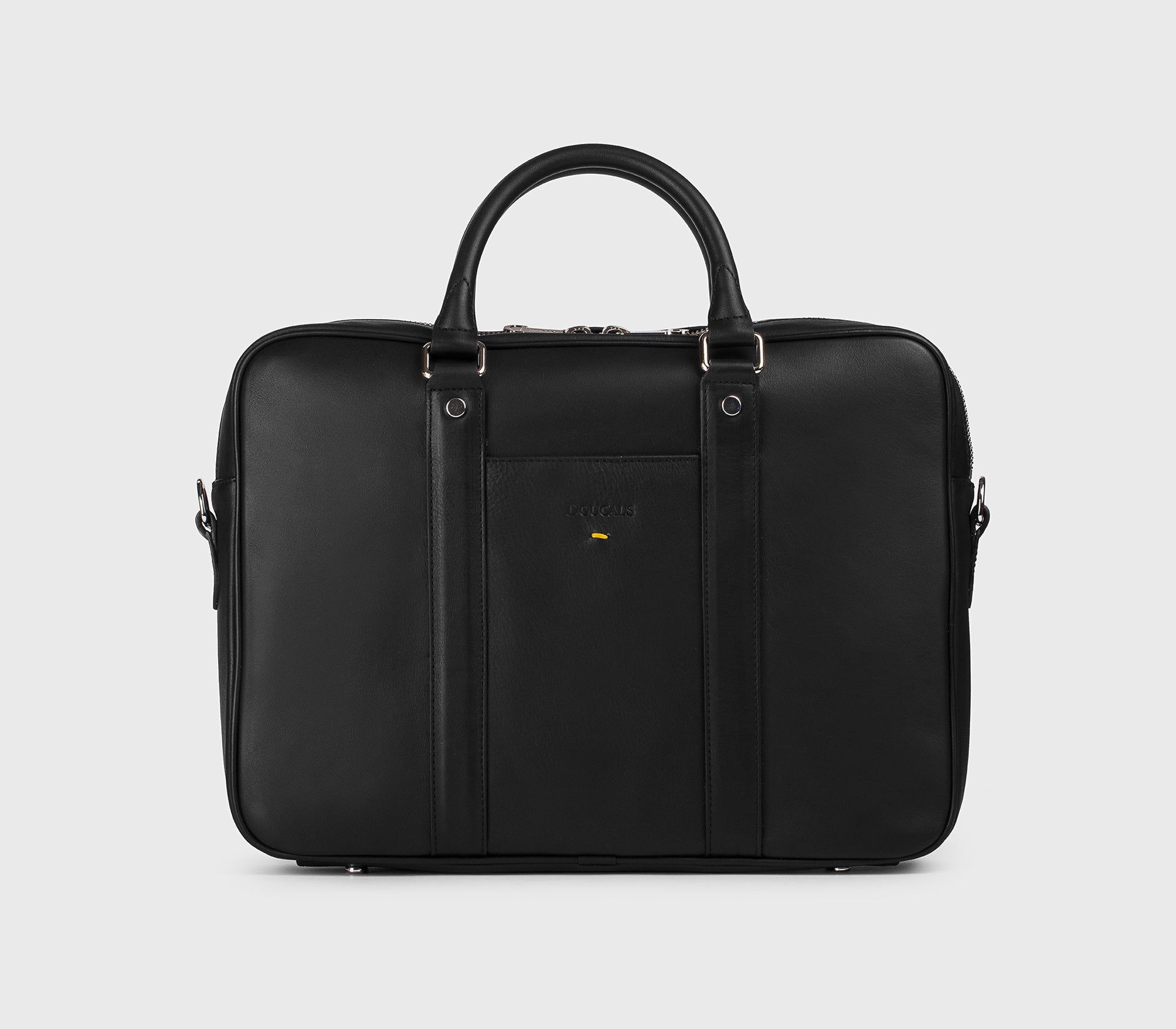 Borsa 24H in pelle nera