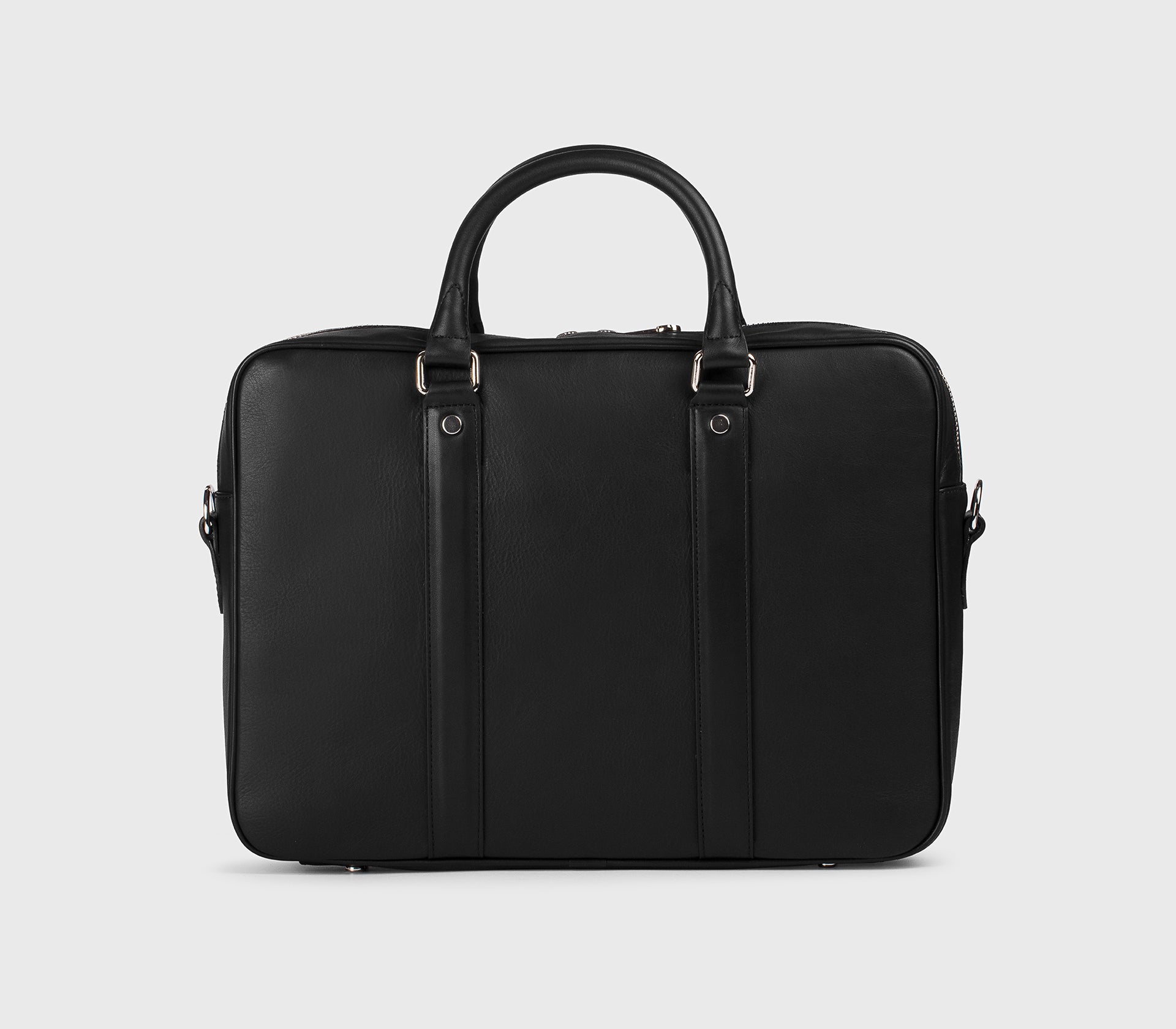 Borsa 24H in pelle nera