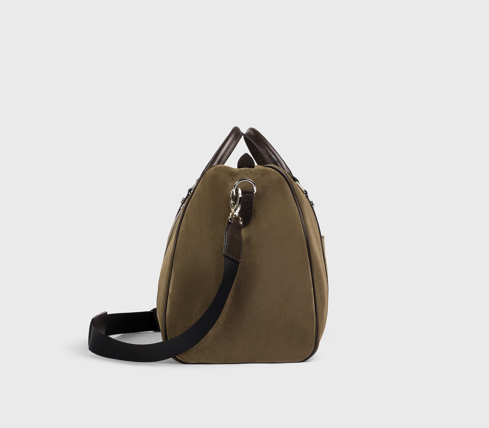 Sac 48H en cuir et daim cacao