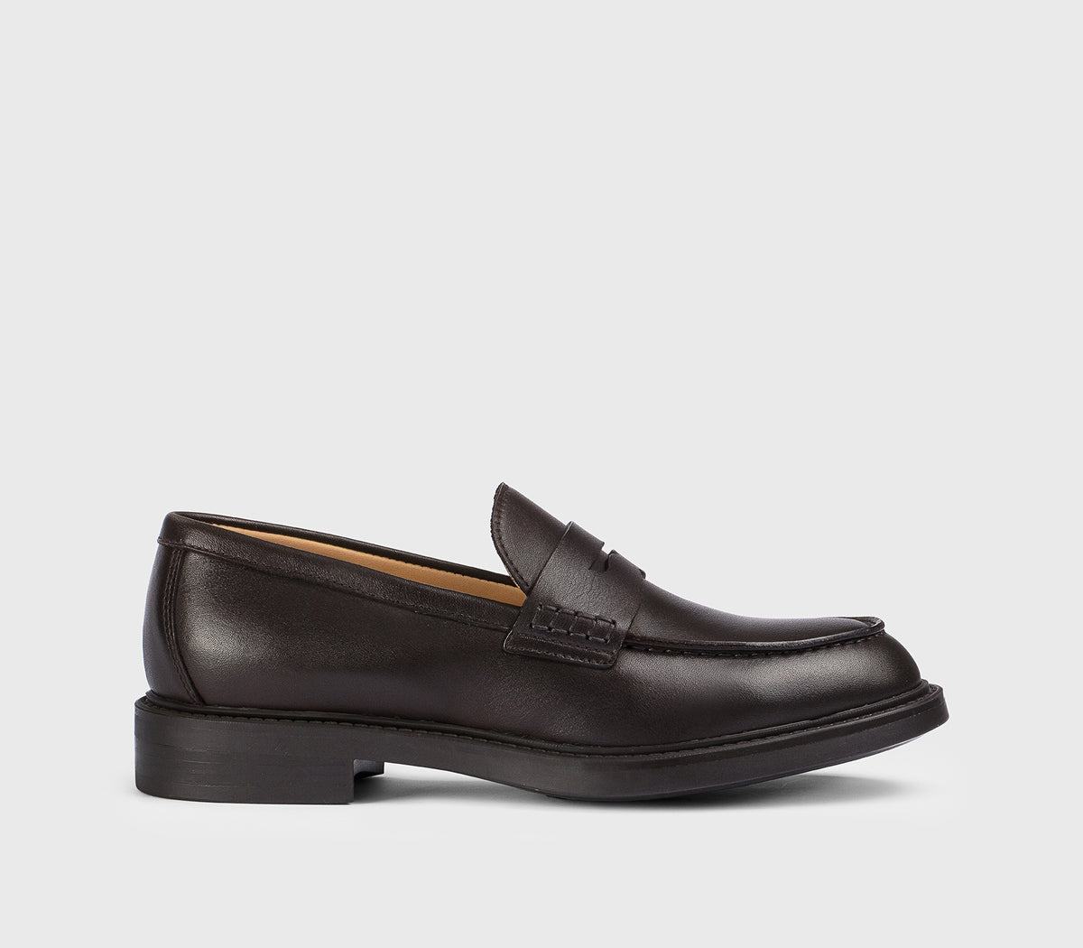 DD8664BRUGUF289TL03 - Mocassino in pelle mogano