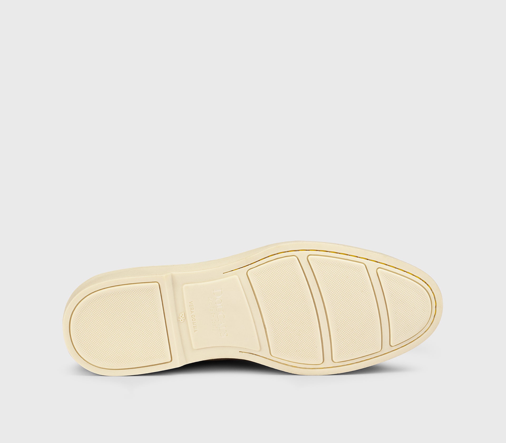 Sand-coloured suede desert boot with fur detail