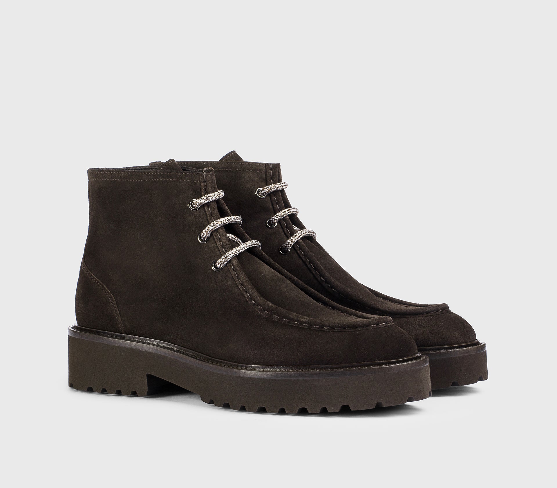 Mahogany suede chukka boot
