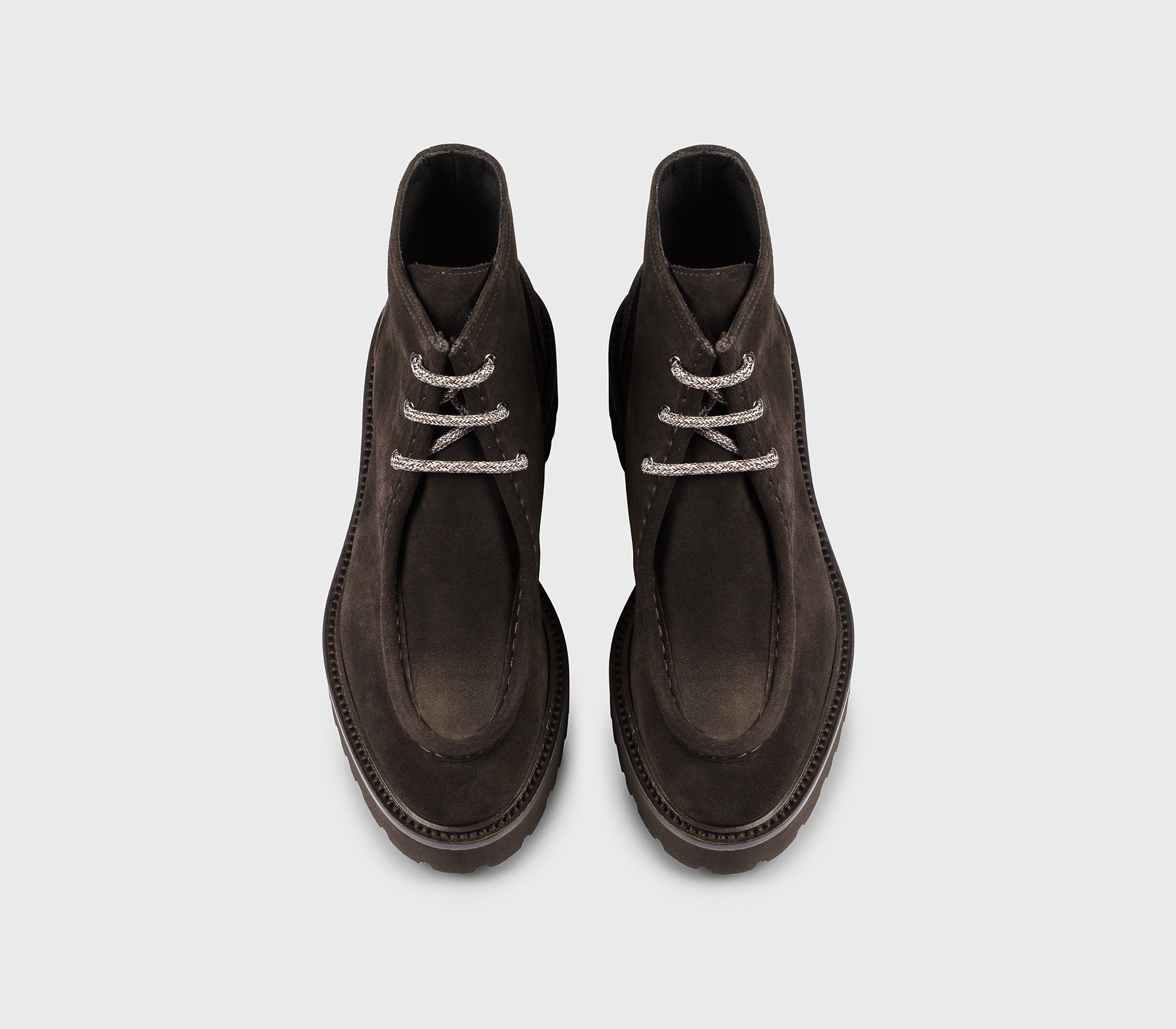Mahogany suede chukka boot