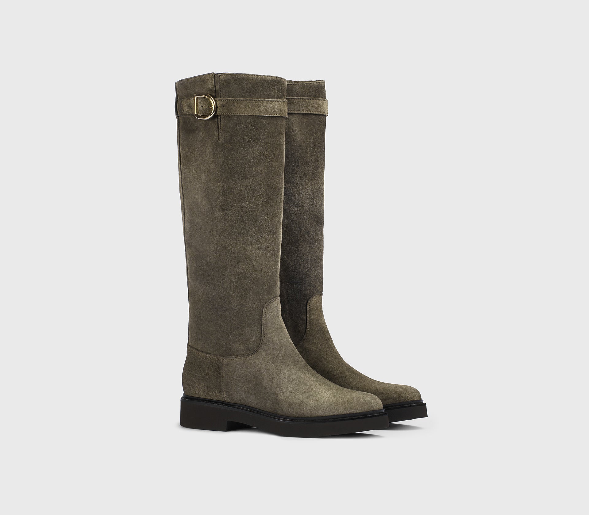 Stivale da donna in suede | marrone "espresso" - Doucal's