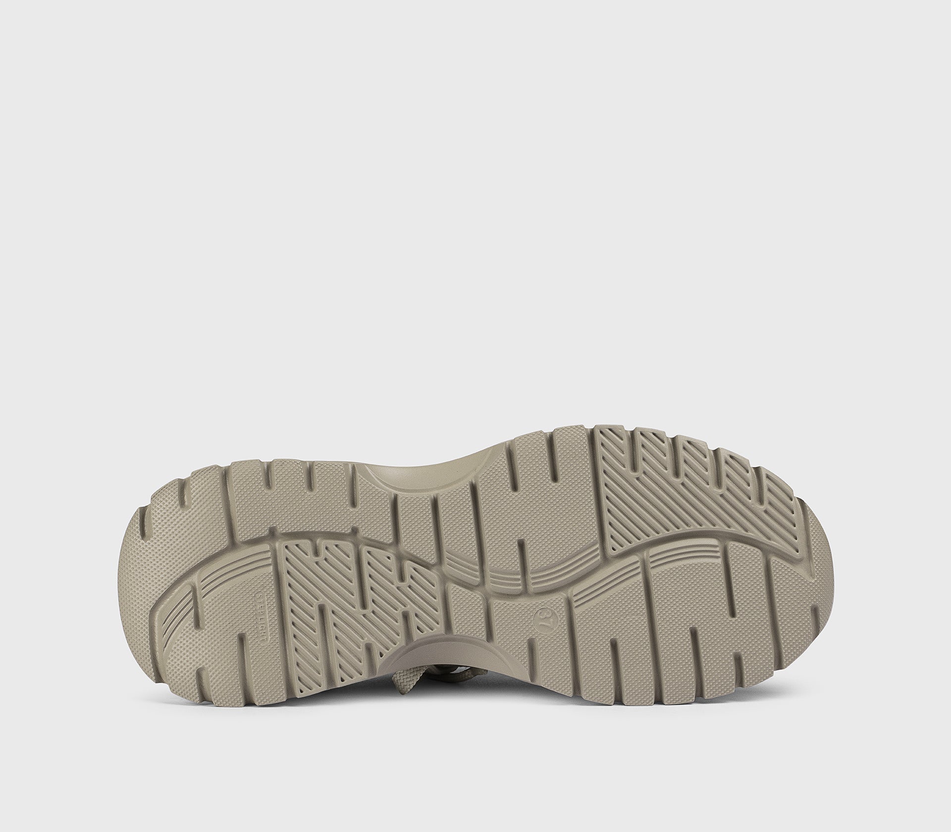 Кроссовки из технической ткани и замши, цвета хавана