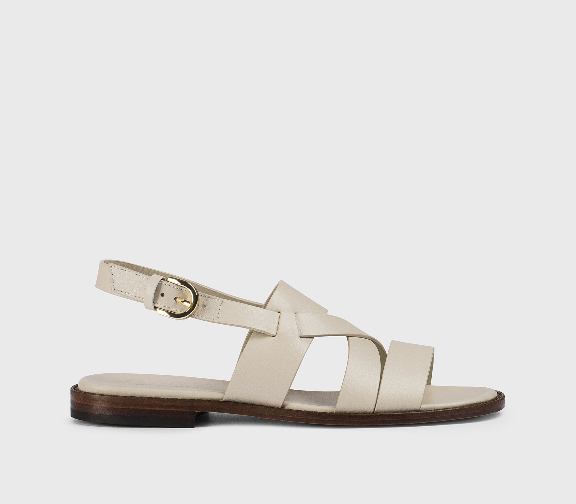 Riemchensandale im Farbton „Kreideweiß“