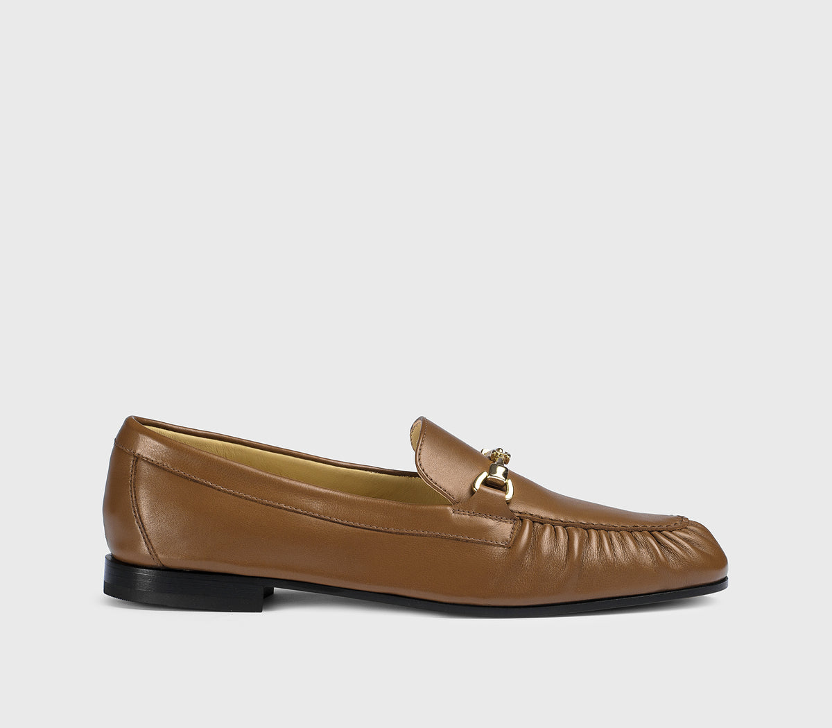 Doucal\'s Brown Leather Horsebit Loafers Women main image 2