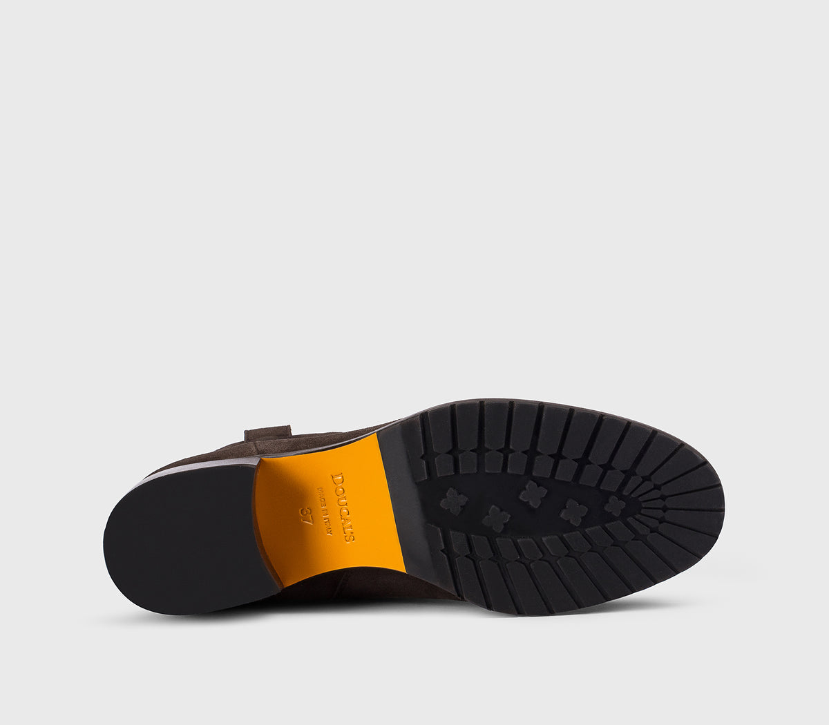DD8832ROXAUF252TL03 - Stivaletto con zip in suede mogano
