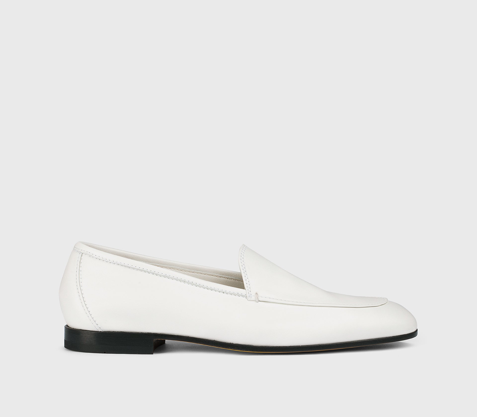Women's leather loafer | white - Doucal's