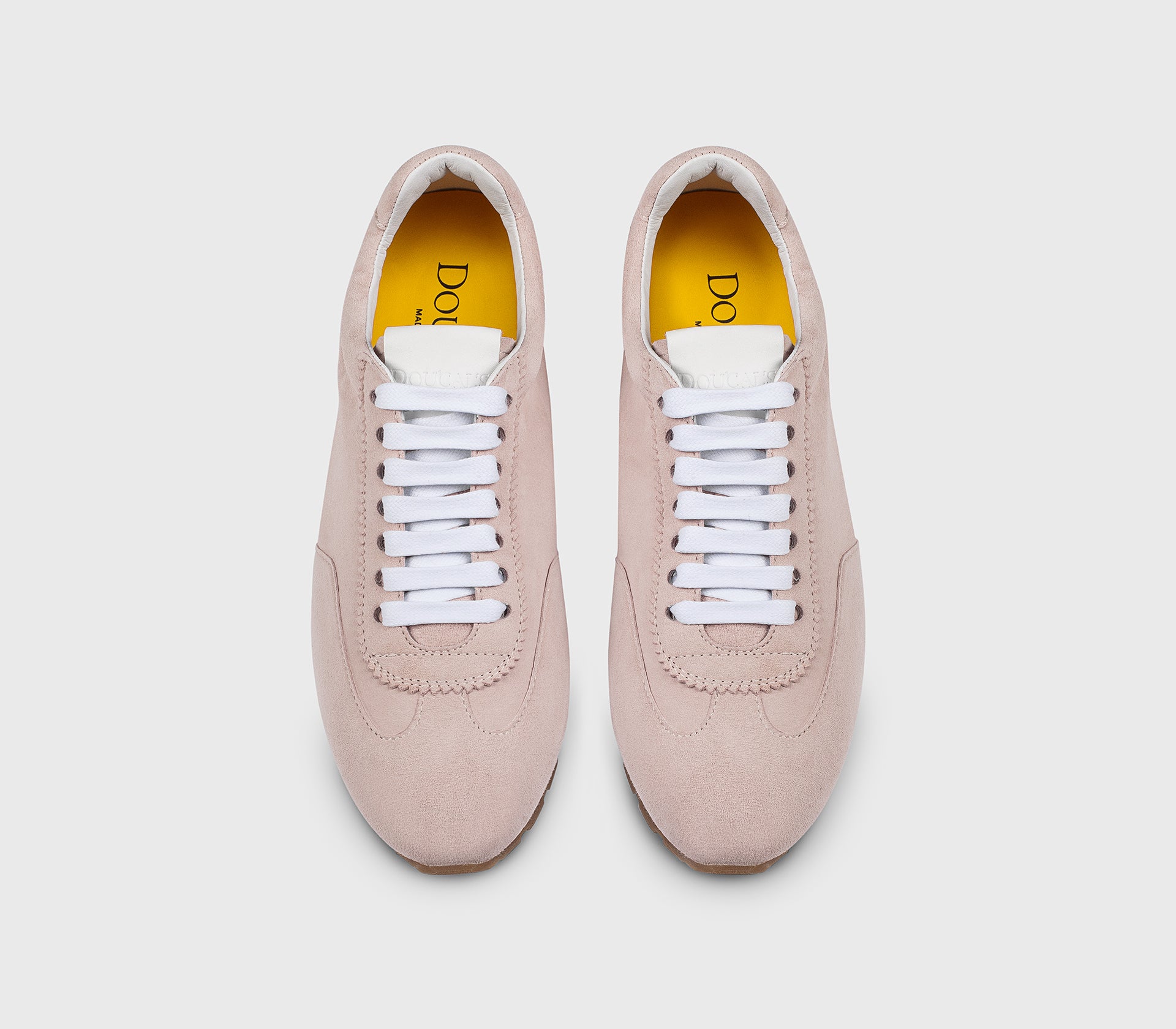 Veloursleder-Sneaker im Rosaton „Phard“