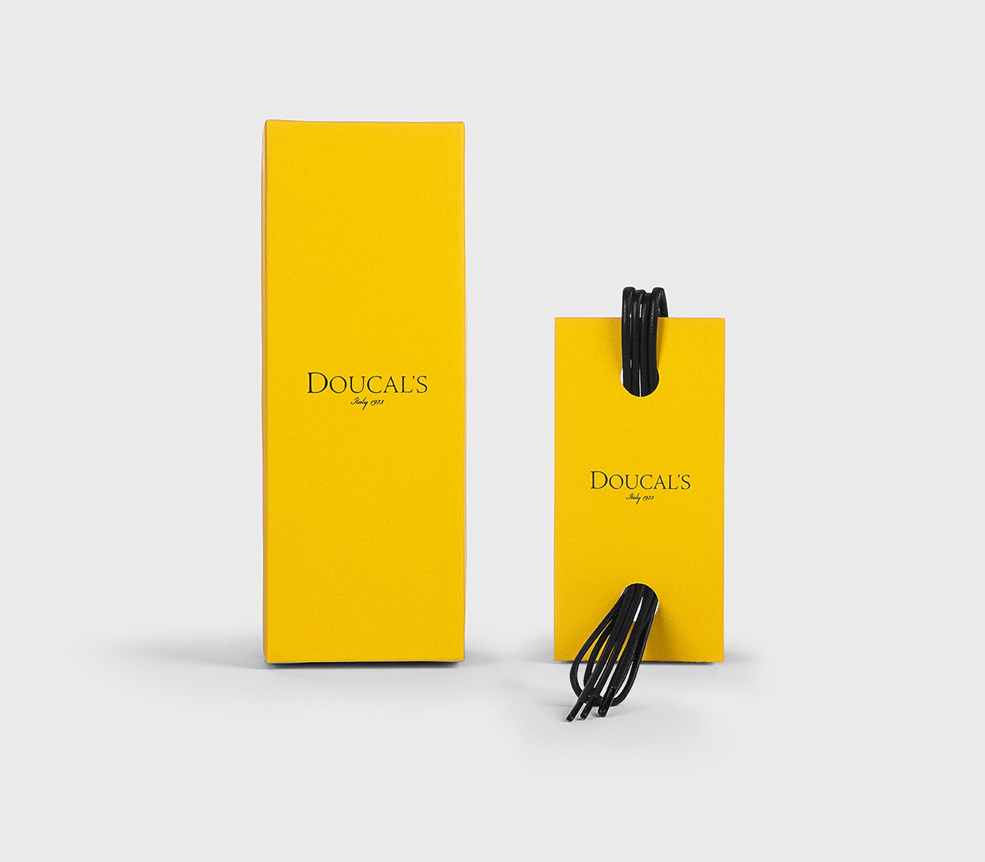 Lacet ciré noir pour Chaussures à lacets - 70 cm