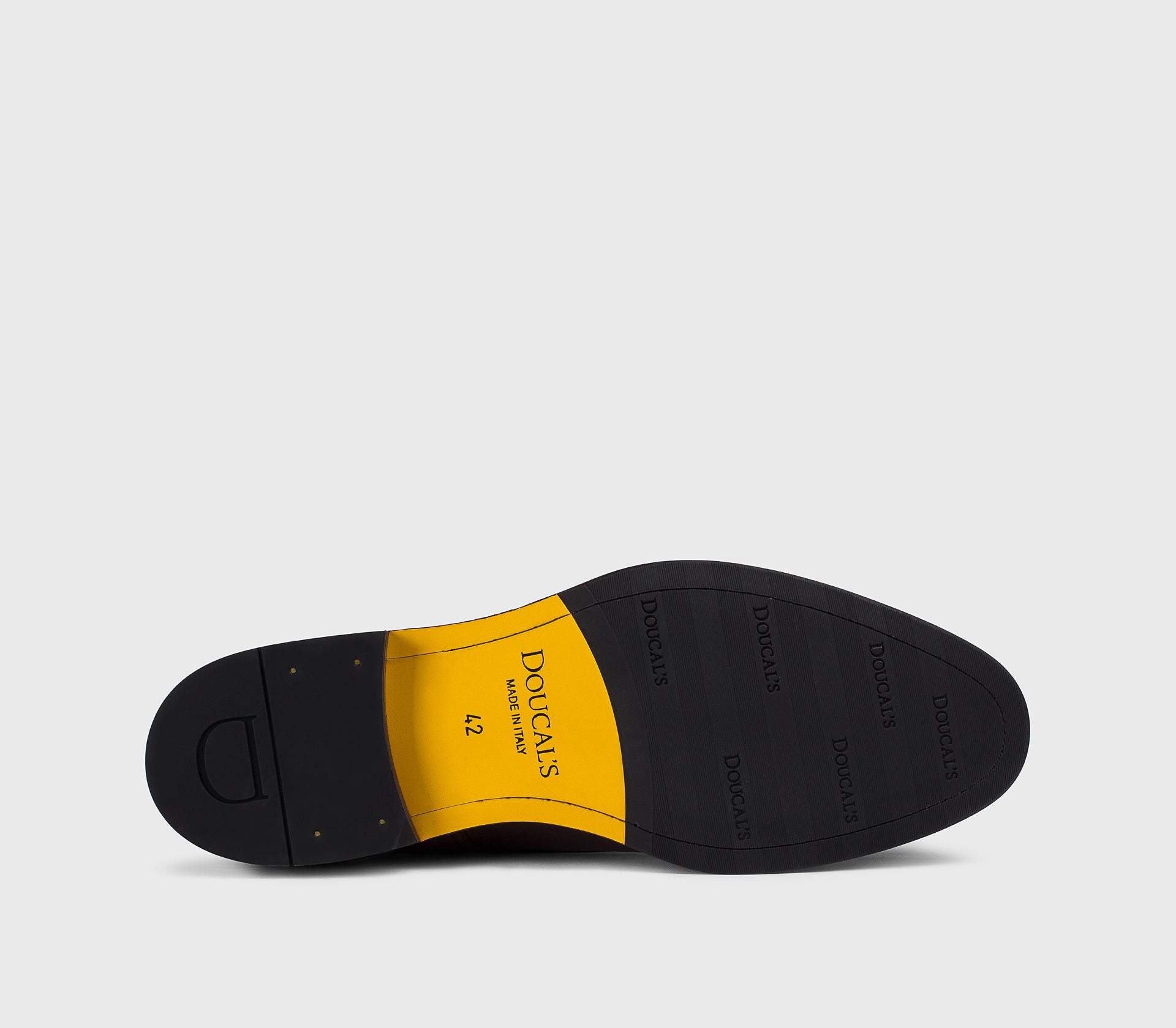 Derby-Schnürschuh aus braunem Leder