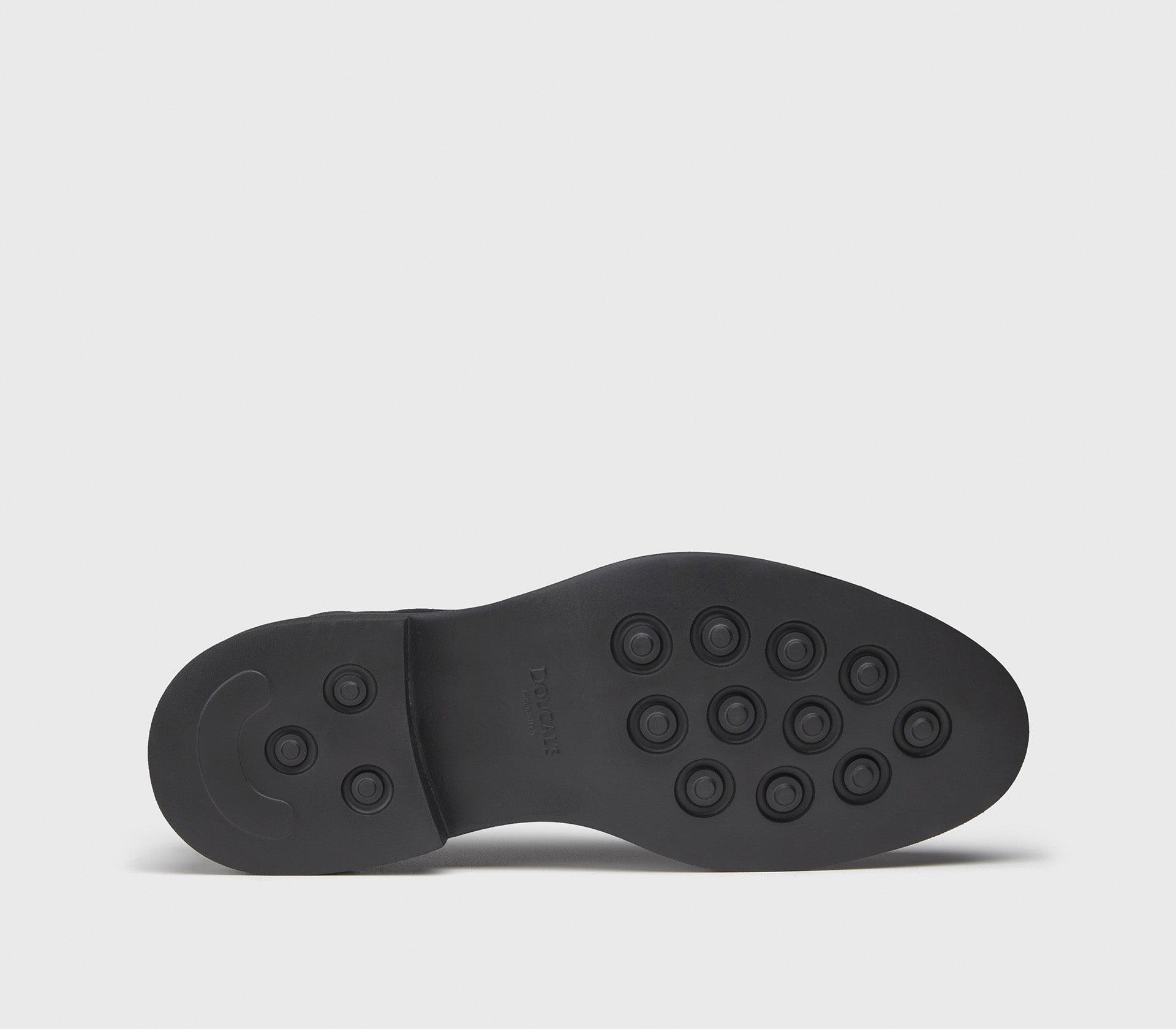 Stiefelette aus schwarzem Veloursleder