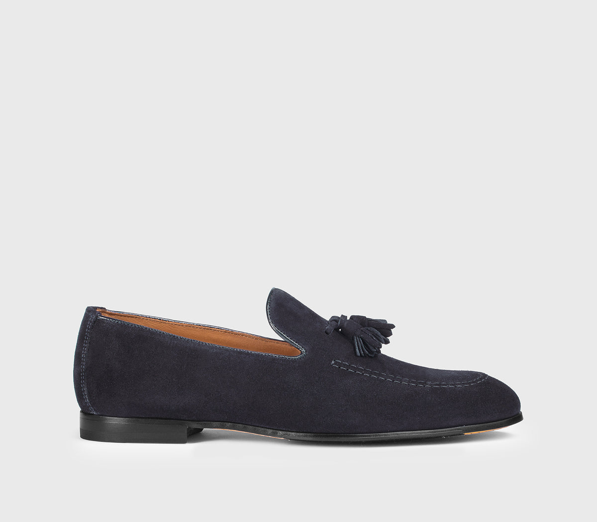 New Ampthill Aldo Navy Blue Suede Loafer With Leather Tassels Men\'s Size US 11 Aldo Men main image 2
