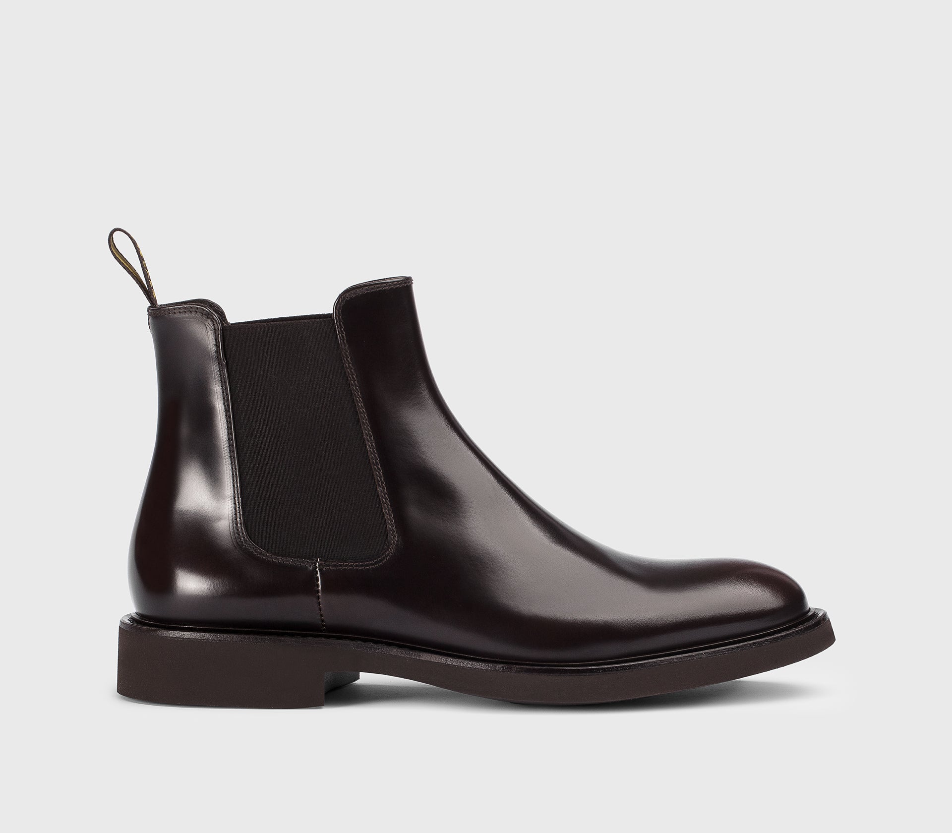 DU1343GENOUF007TM04 - Stivaletto in pelle marrone