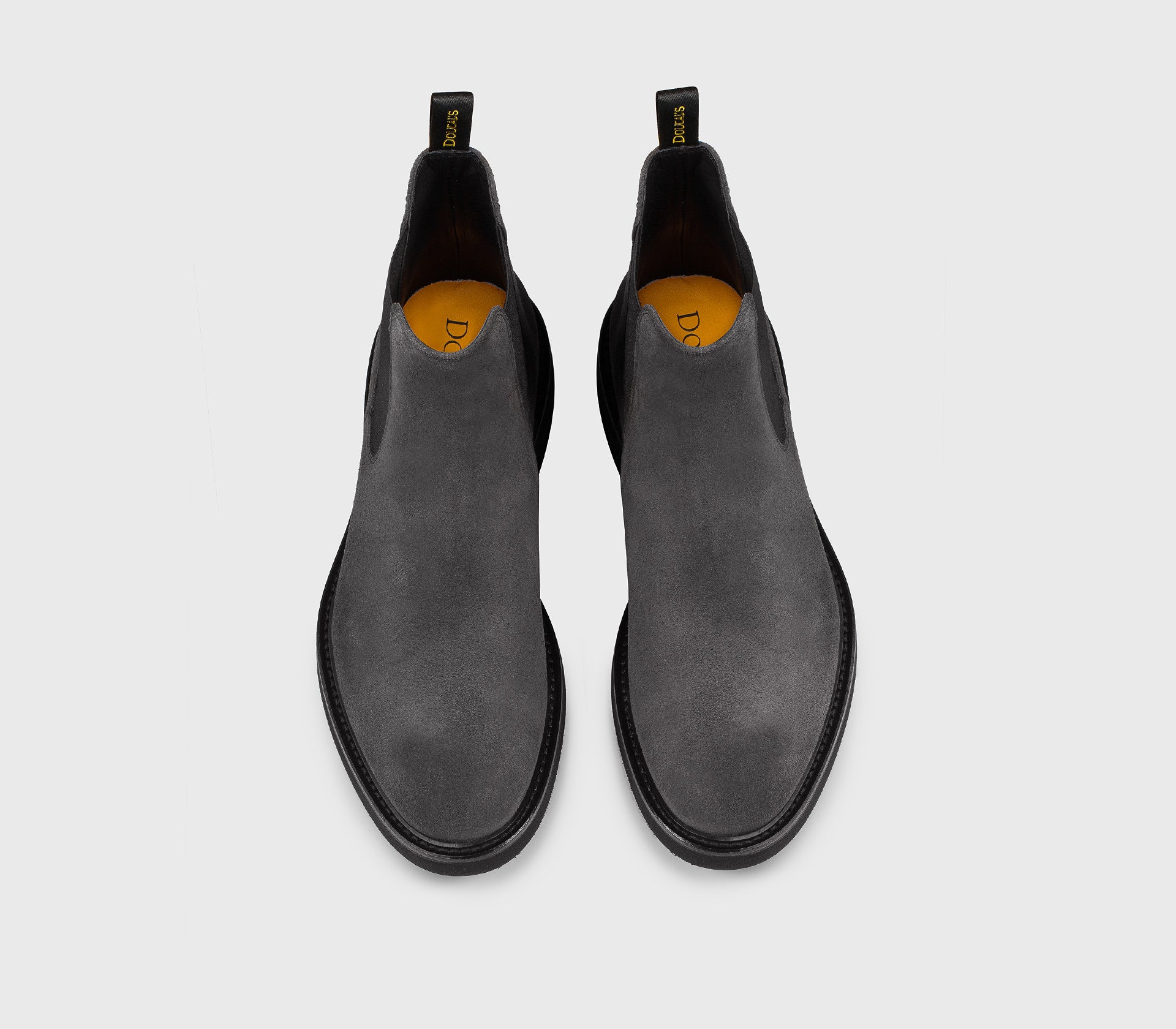 DU1343GENOUF009NN05 - Stivaletto in suede antracite