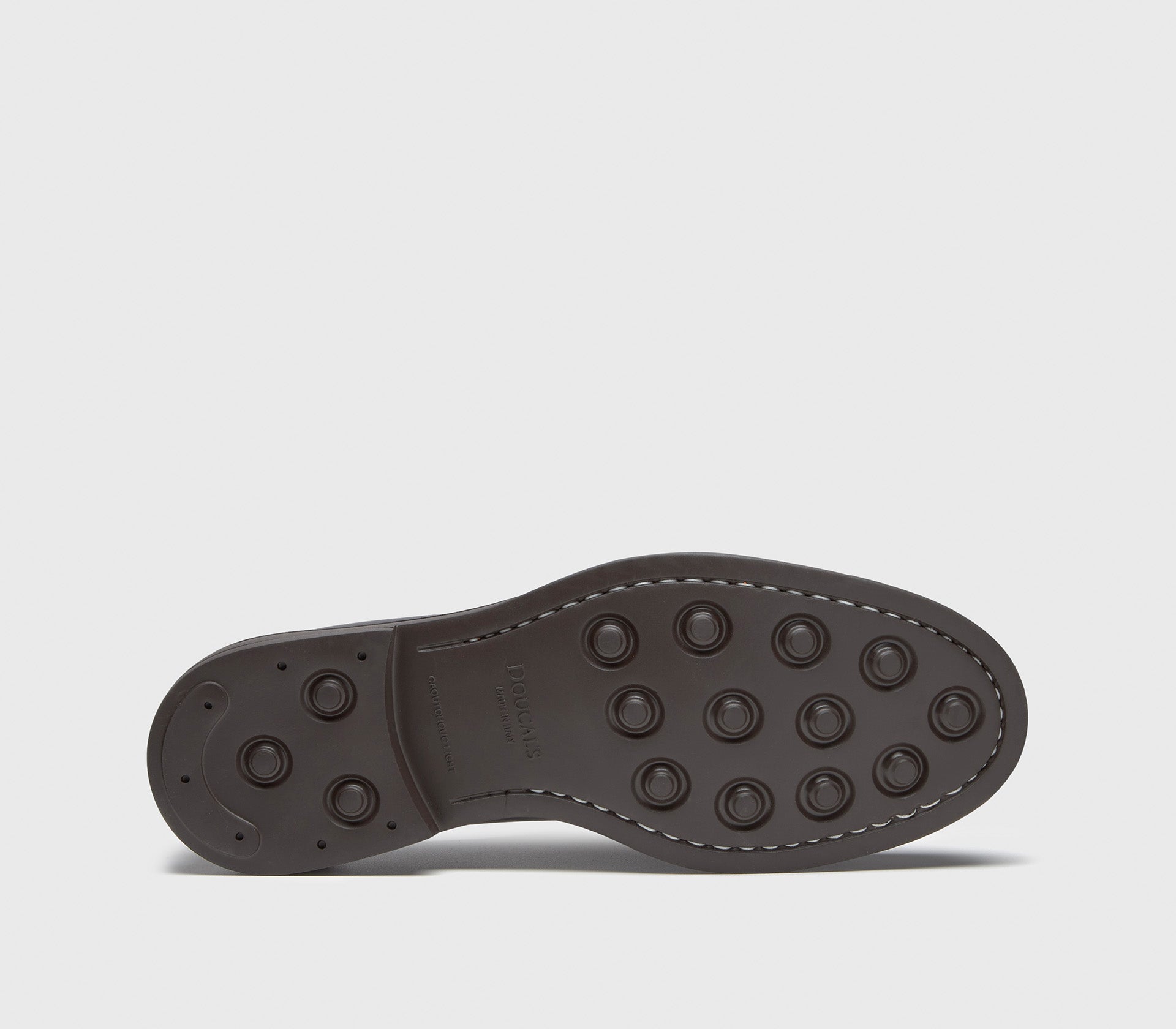Brown leather lace-up