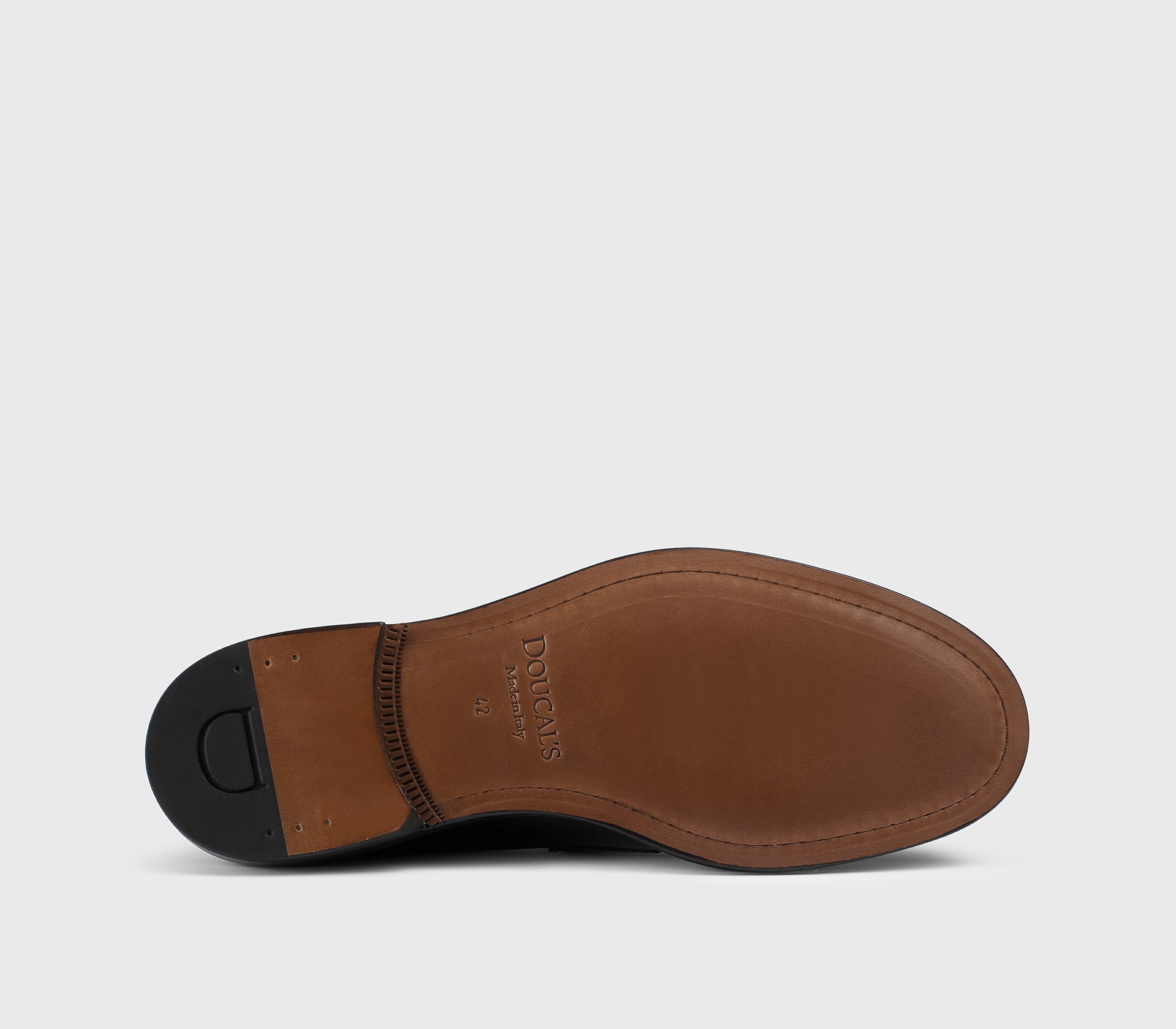 DU2405PHOEUY007TM04 - Mocassino in pelle marrone