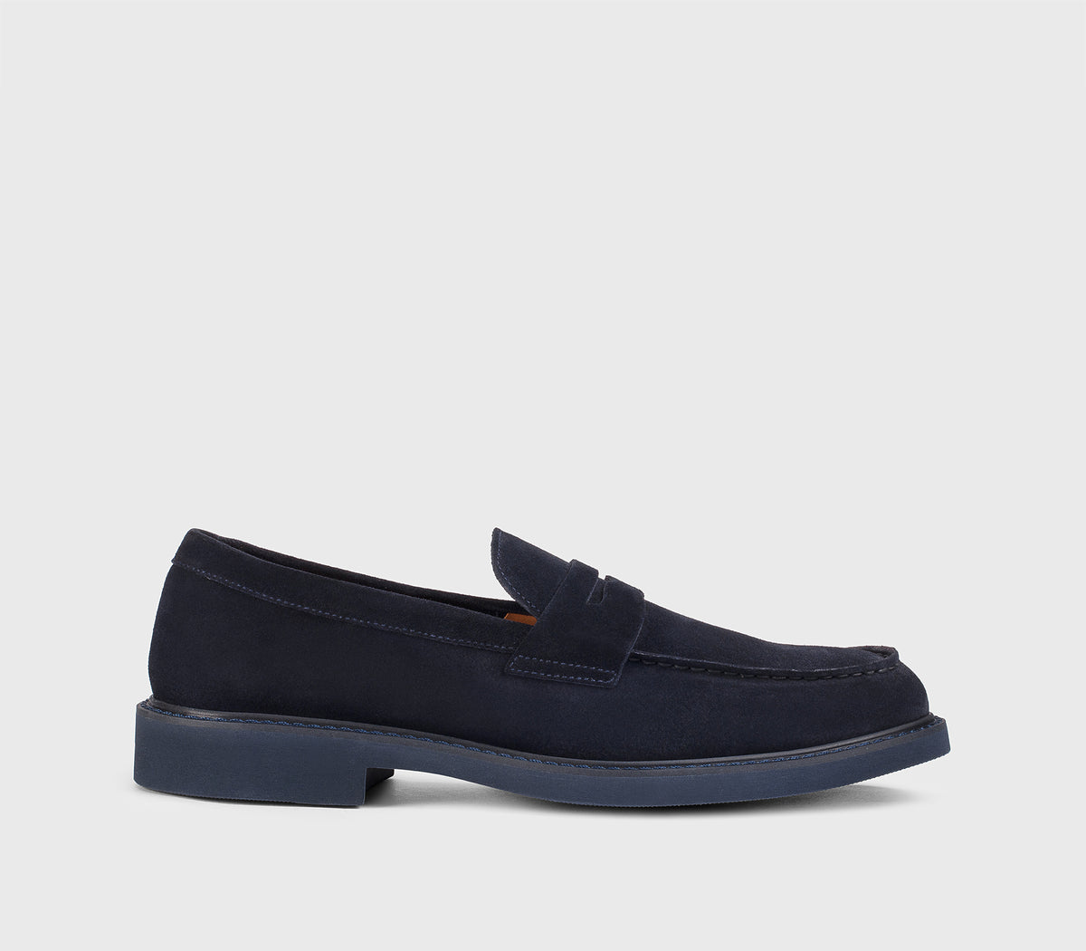 Doucal\'s - Men\'s Loafers in Navy Suede - MSRP $510.00 - Various Sizes - BNIB Men main image 3