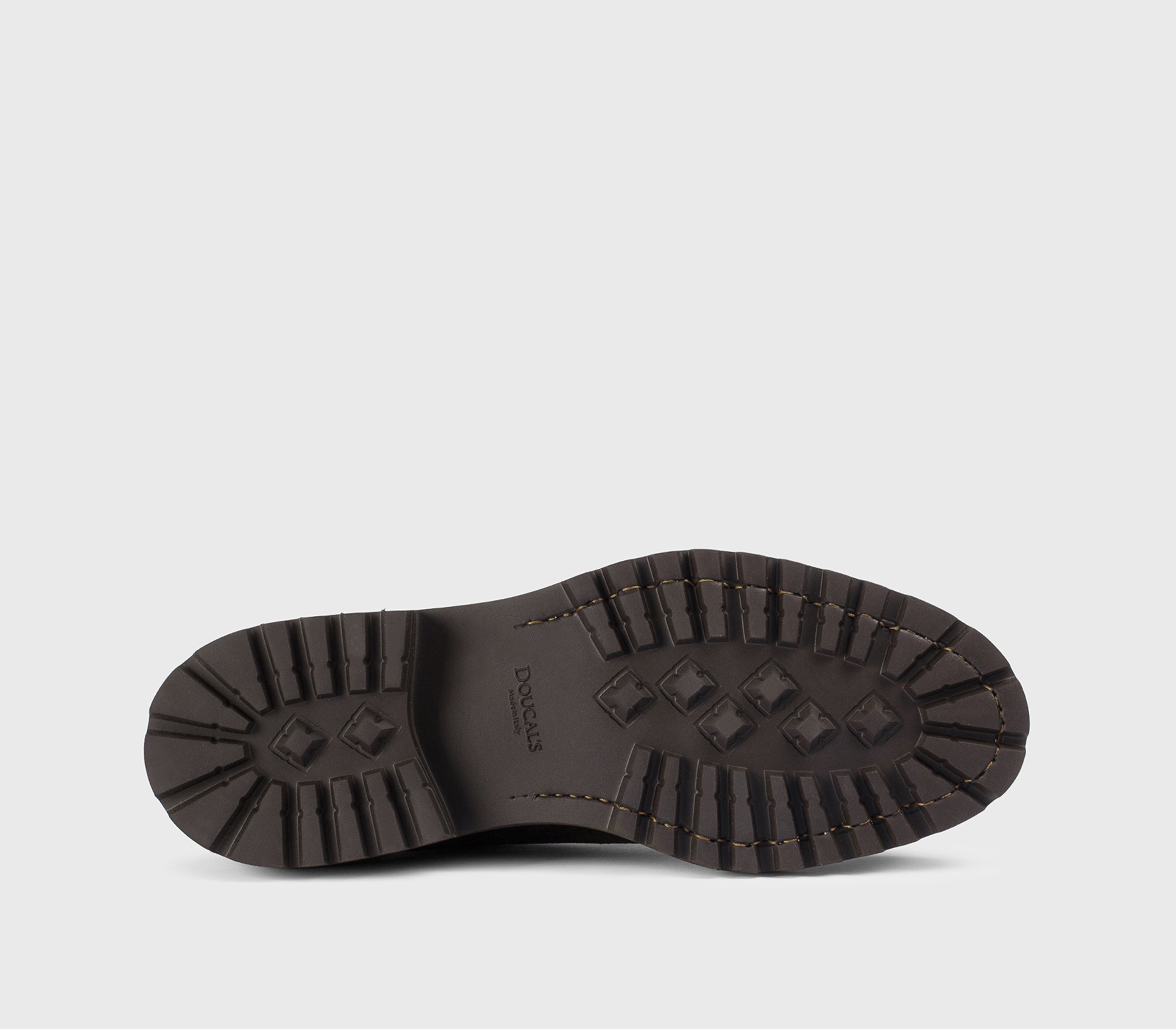 DU2737PHILUF205TM23 - Stringata in suede a due fori marrone "terre"