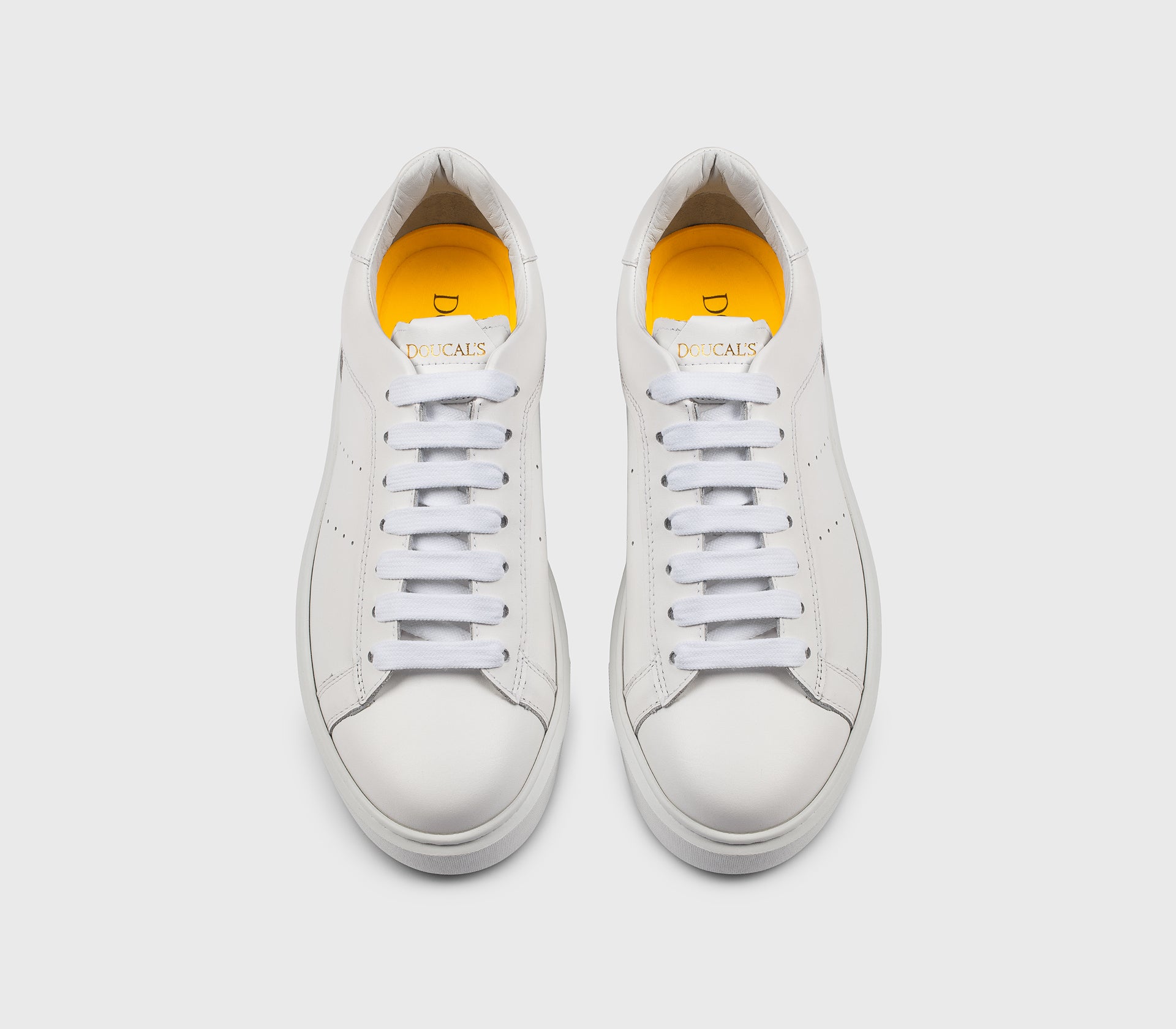 White leather sneaker