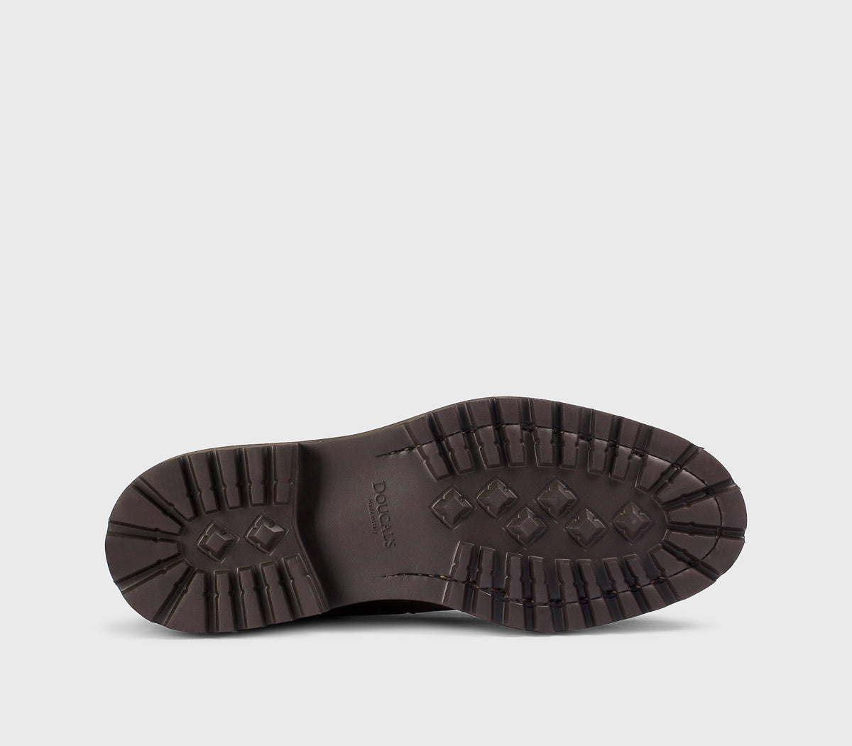 DU3083PHILUF054TM04 - Mocassino stringato in pelle di cervo marrone