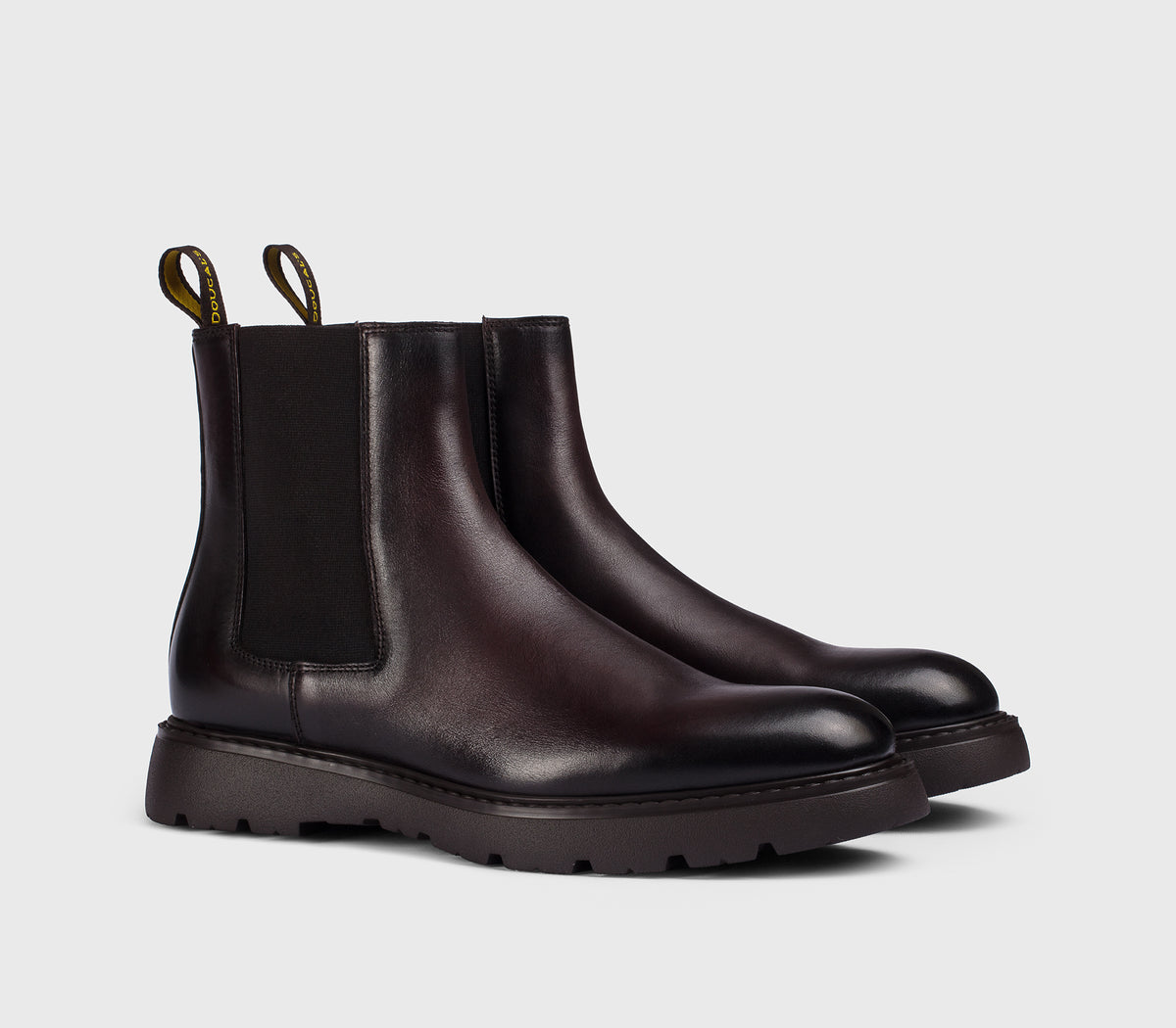 DU3088GOTNUF188TL01 - Stivaletto in pelle burgundy