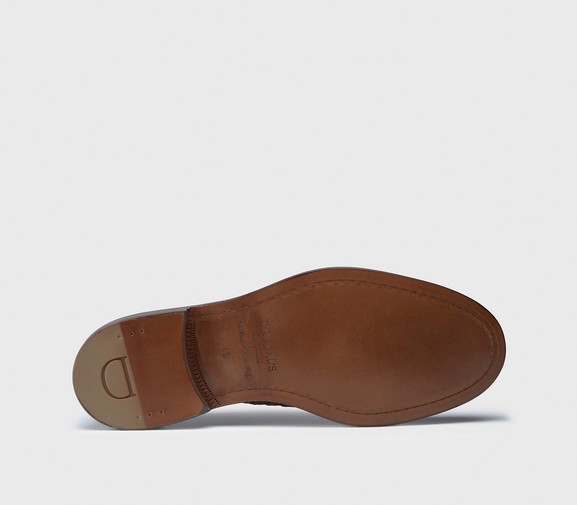 DU3142PHOEUY195MC00 - Stringate in pelle intrecciata cuoio