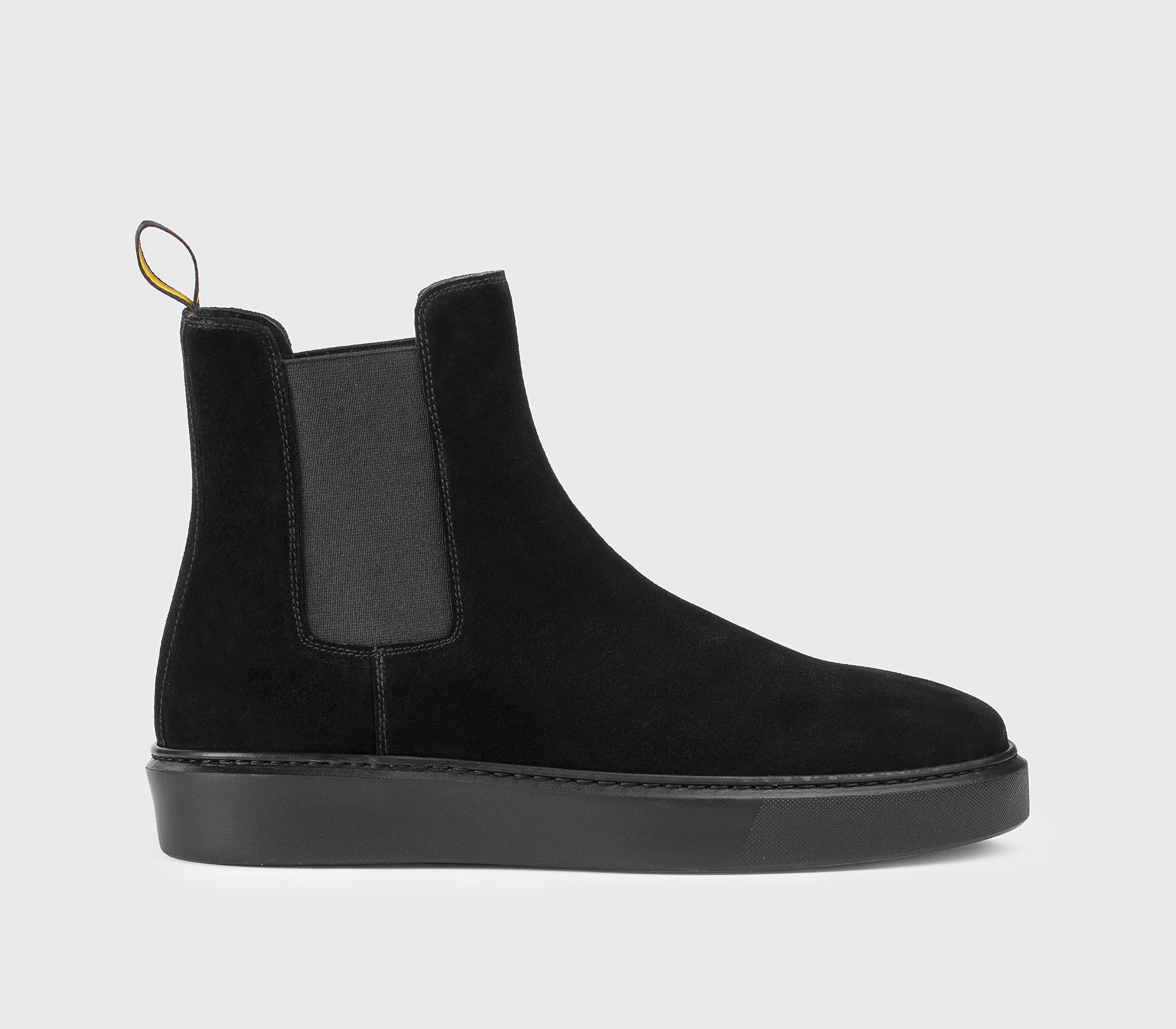 Polacchino da uomo in suede nero Doucal's