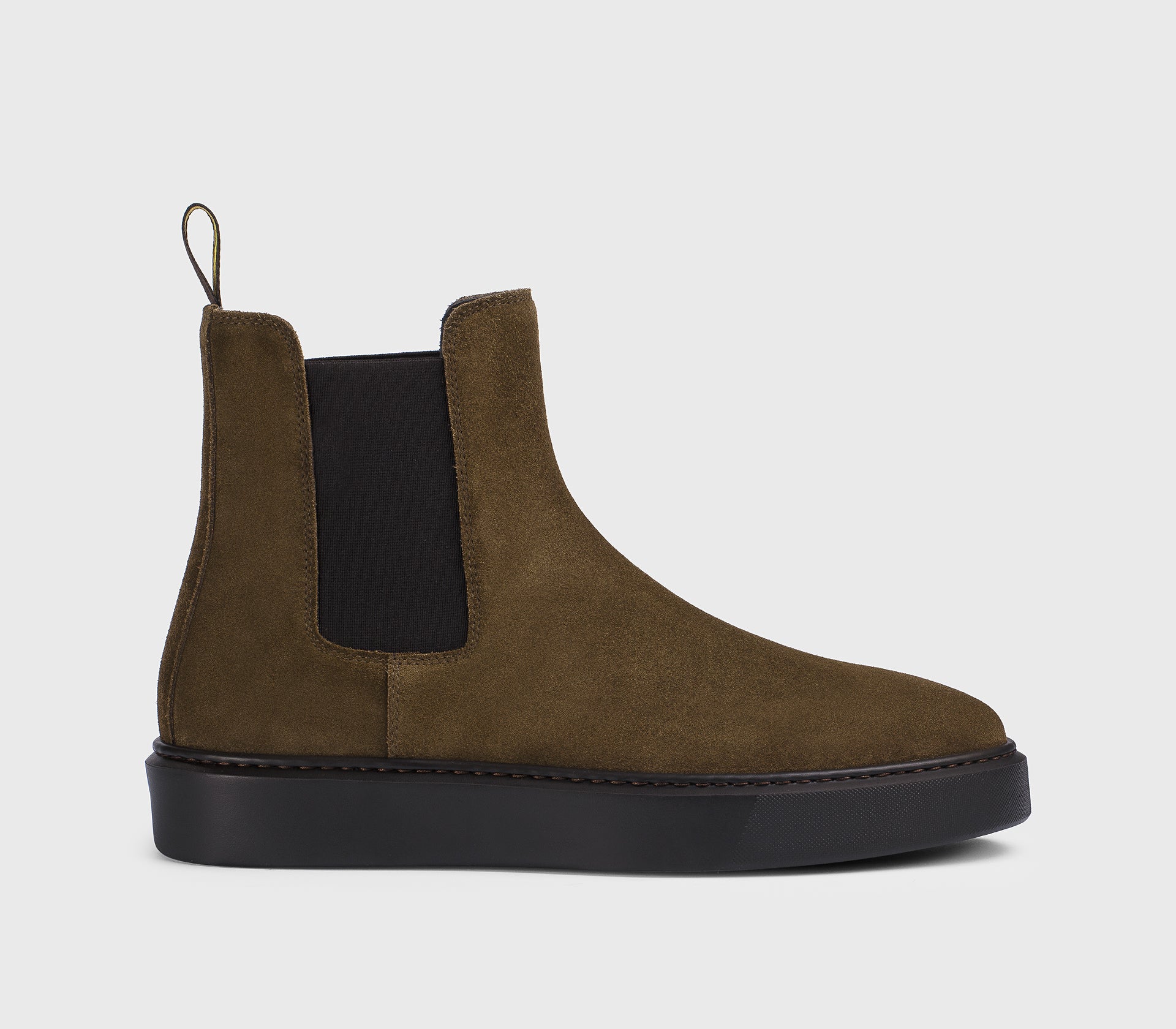 DU3214ALEXUF009TC05 - Stivaletto in suede marrone "havana"