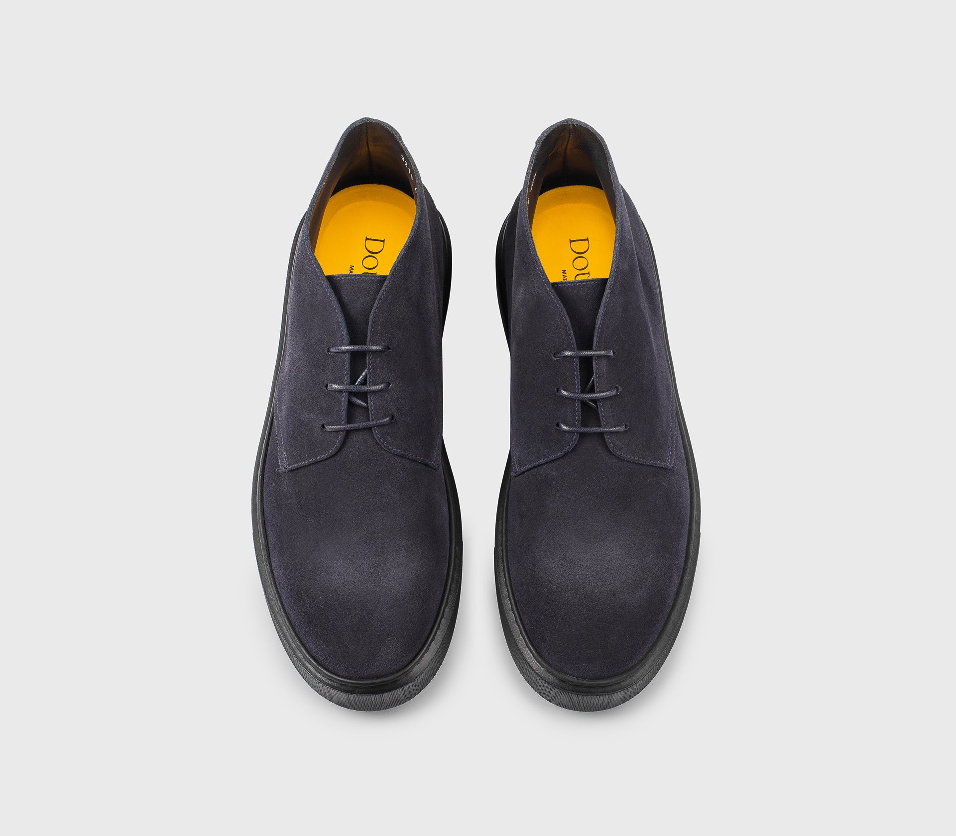 DU3216ALEXUF009NB00 - Stivaletto chukka in suede blu