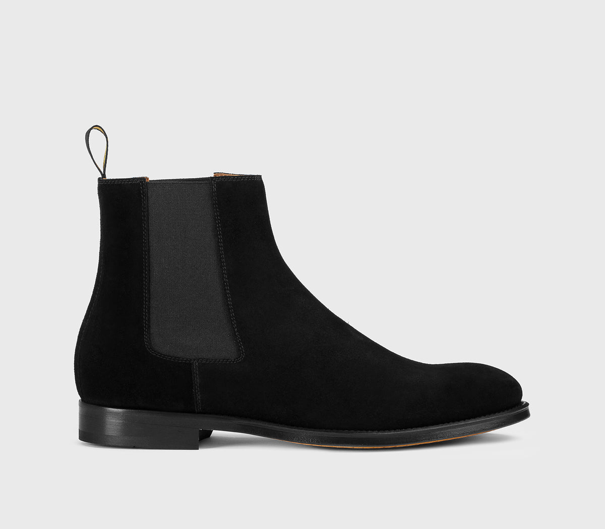 Men\'s Black Suede Ankle Boots Anchorage Black Suede Chukka Boots - Elegant Footwear for  main image 2
