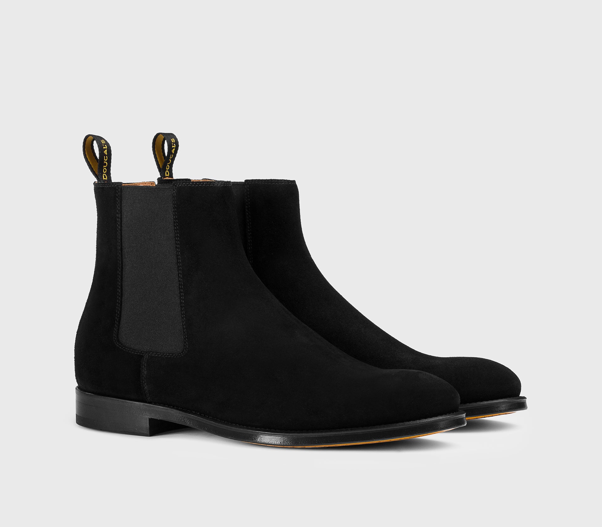 DU3239ORVNUF009NN00 - Stivaletto in suede nero