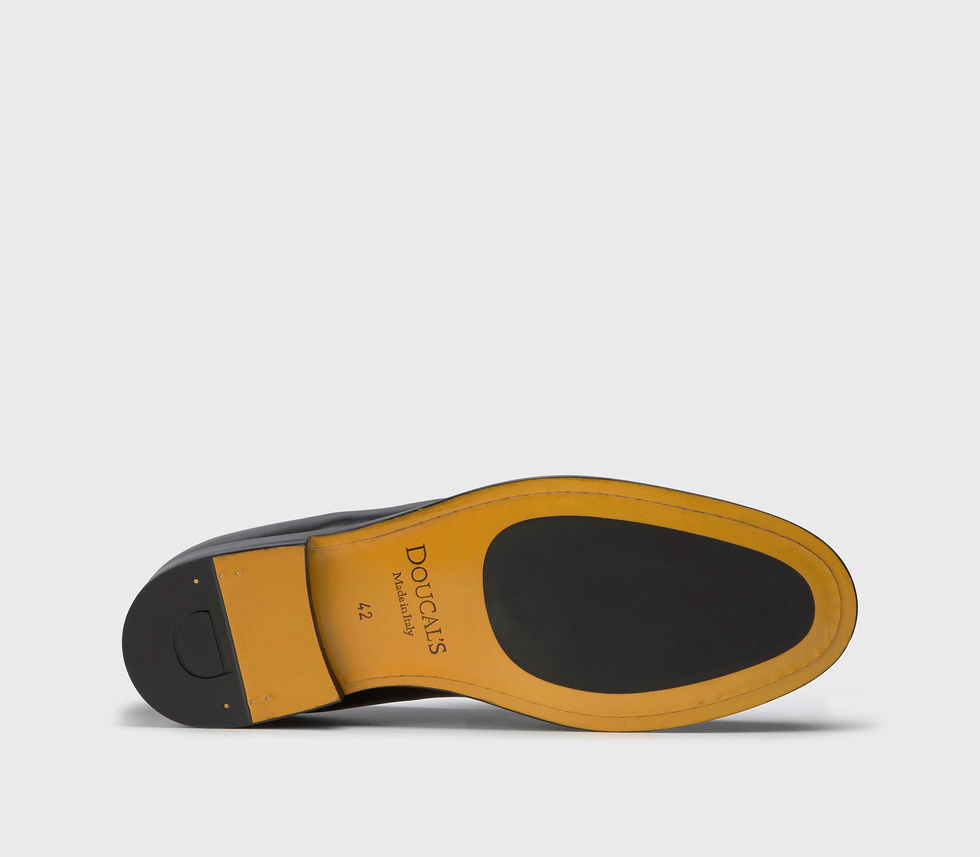 ‘Mario 50’ black leather loafer