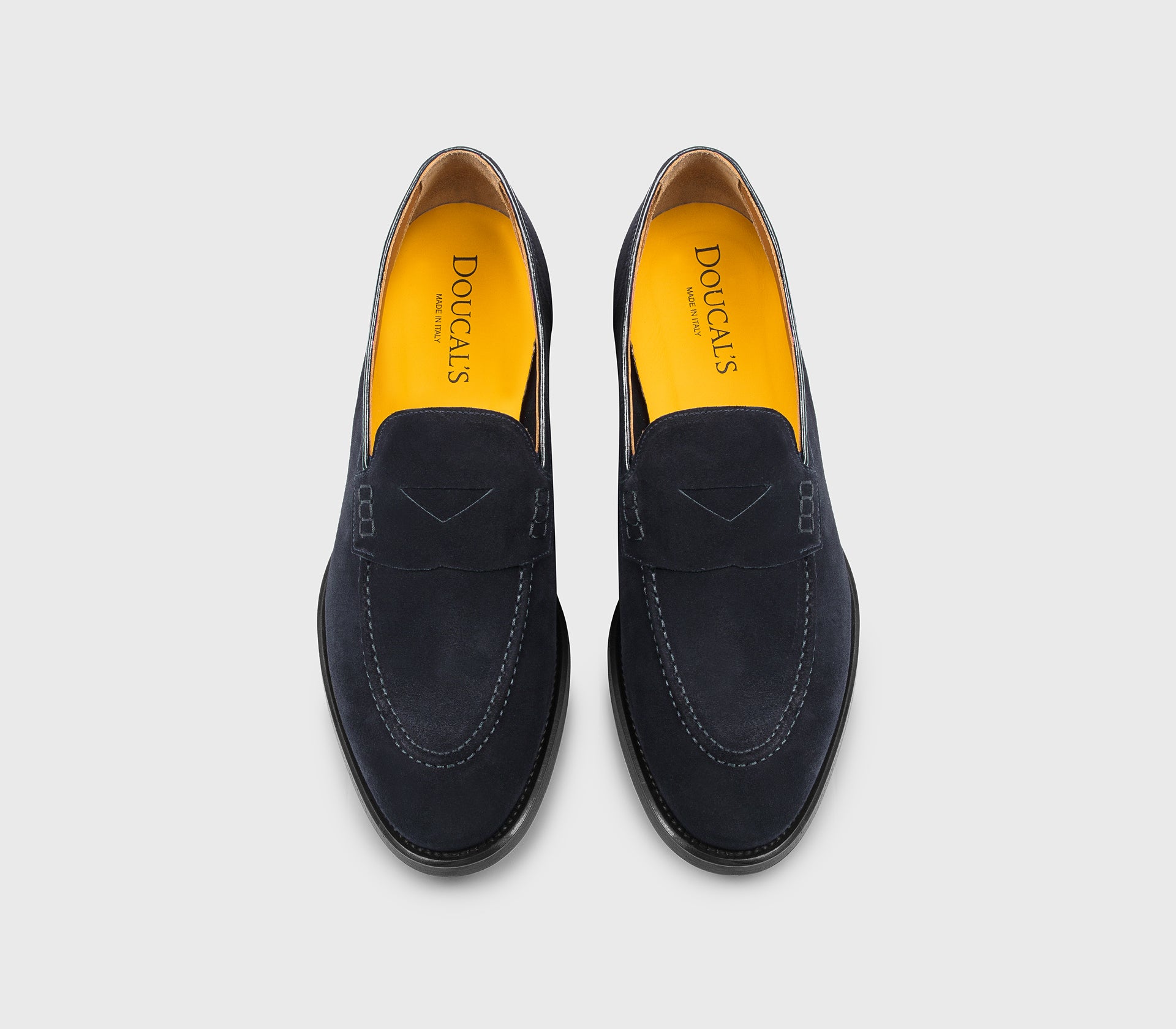 DU3268ORVNUY009NB00 - Mocassino in suede blu