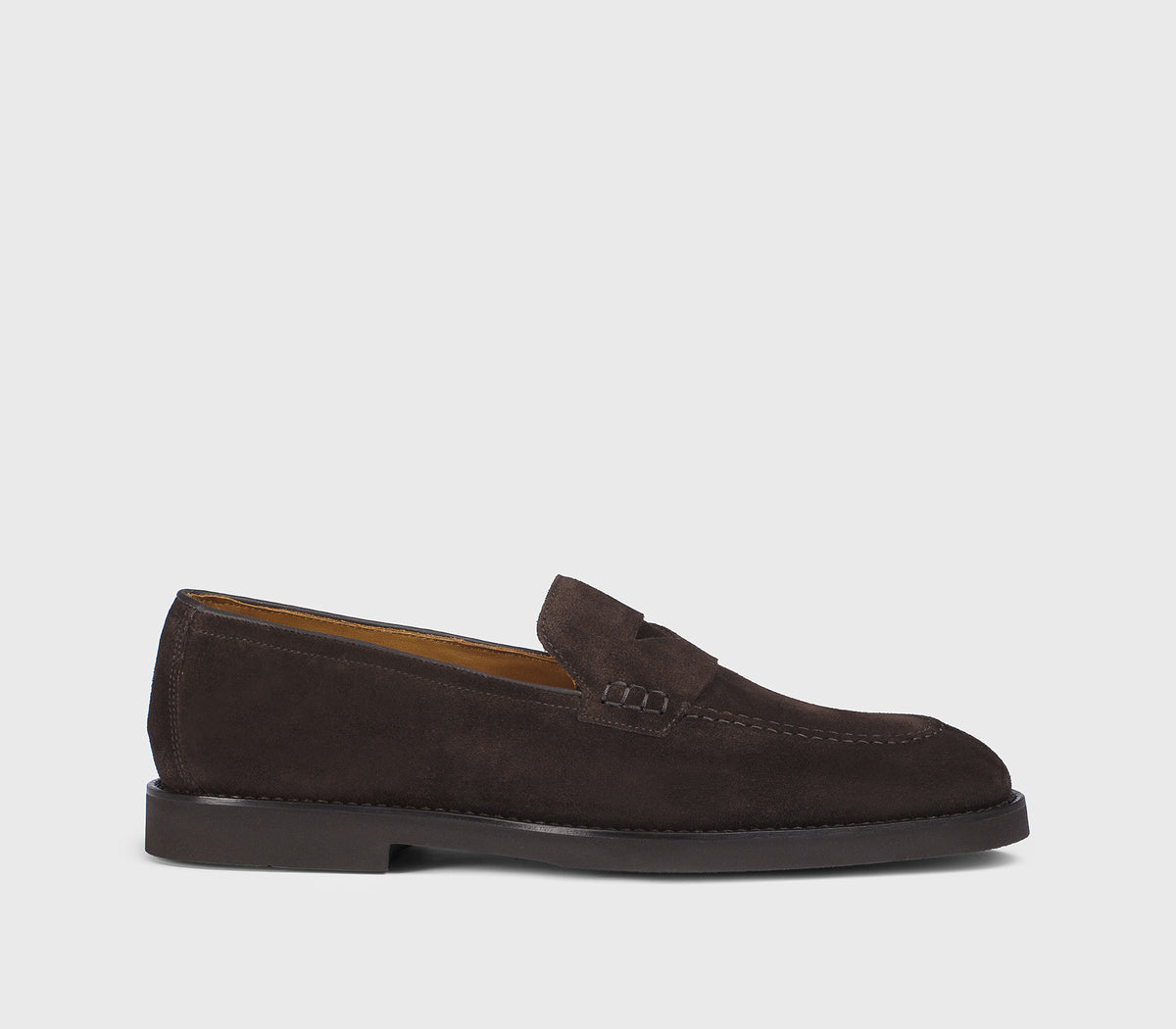 Elegant Brown Men\'s Suede Loafers Men main image 4