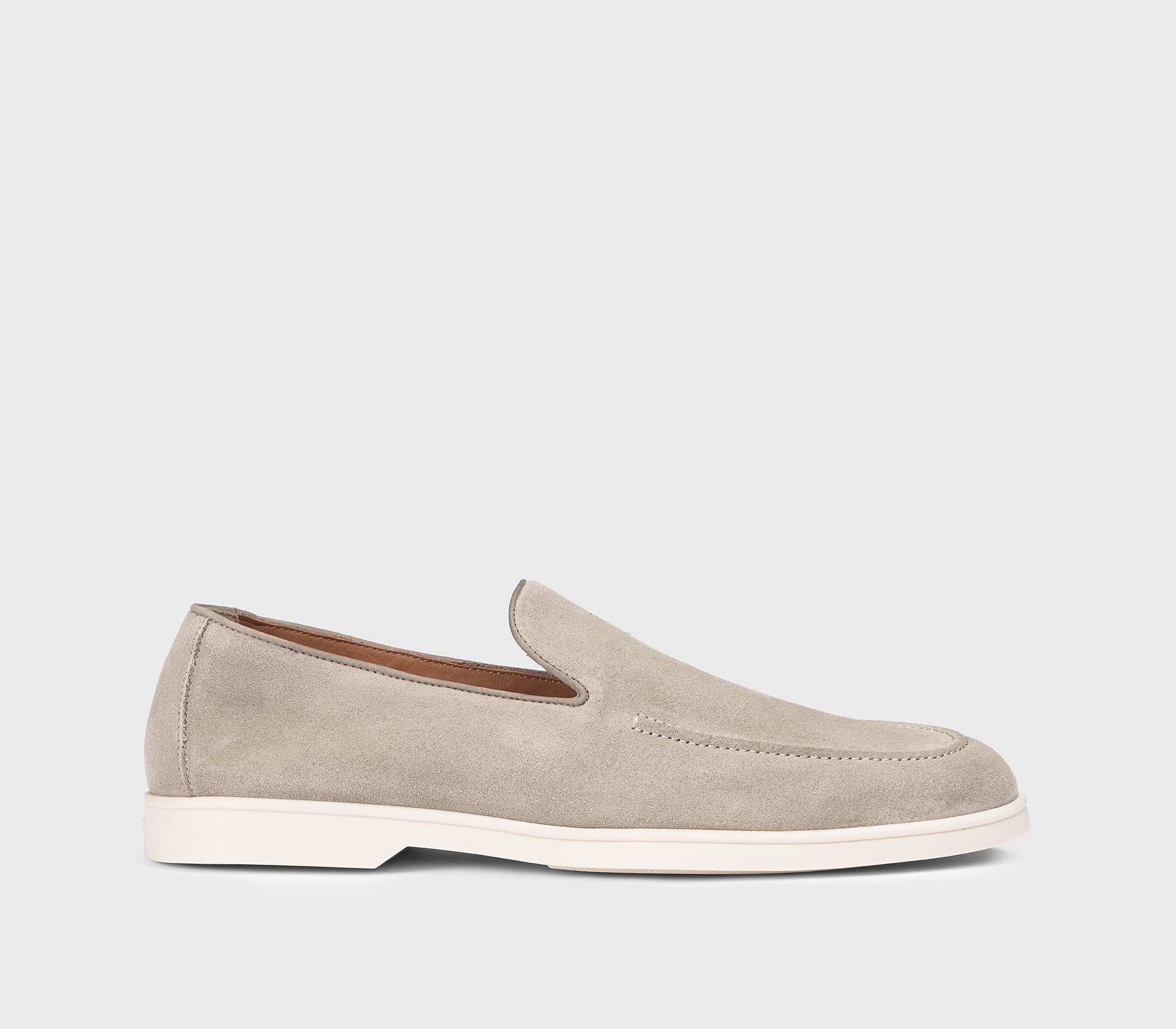 Mocassino da uomo in suede | sabbia - Doucal's