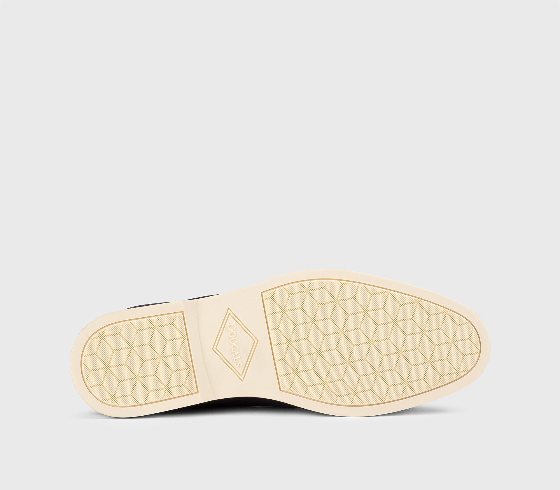 Лоферы из оленьей кожи в синем цвете