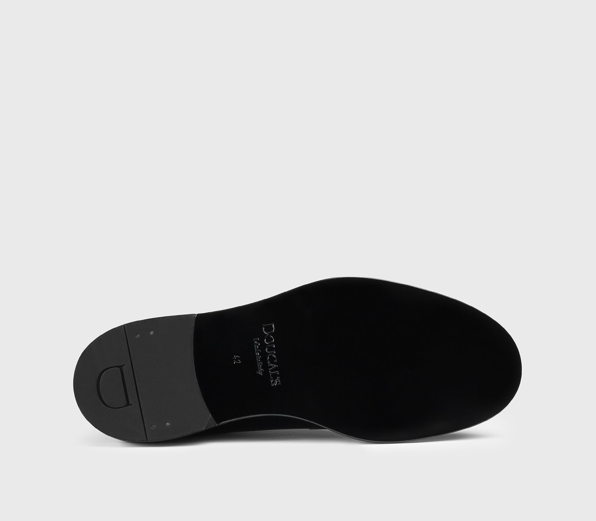 Schwarzer Lackschnürschuh