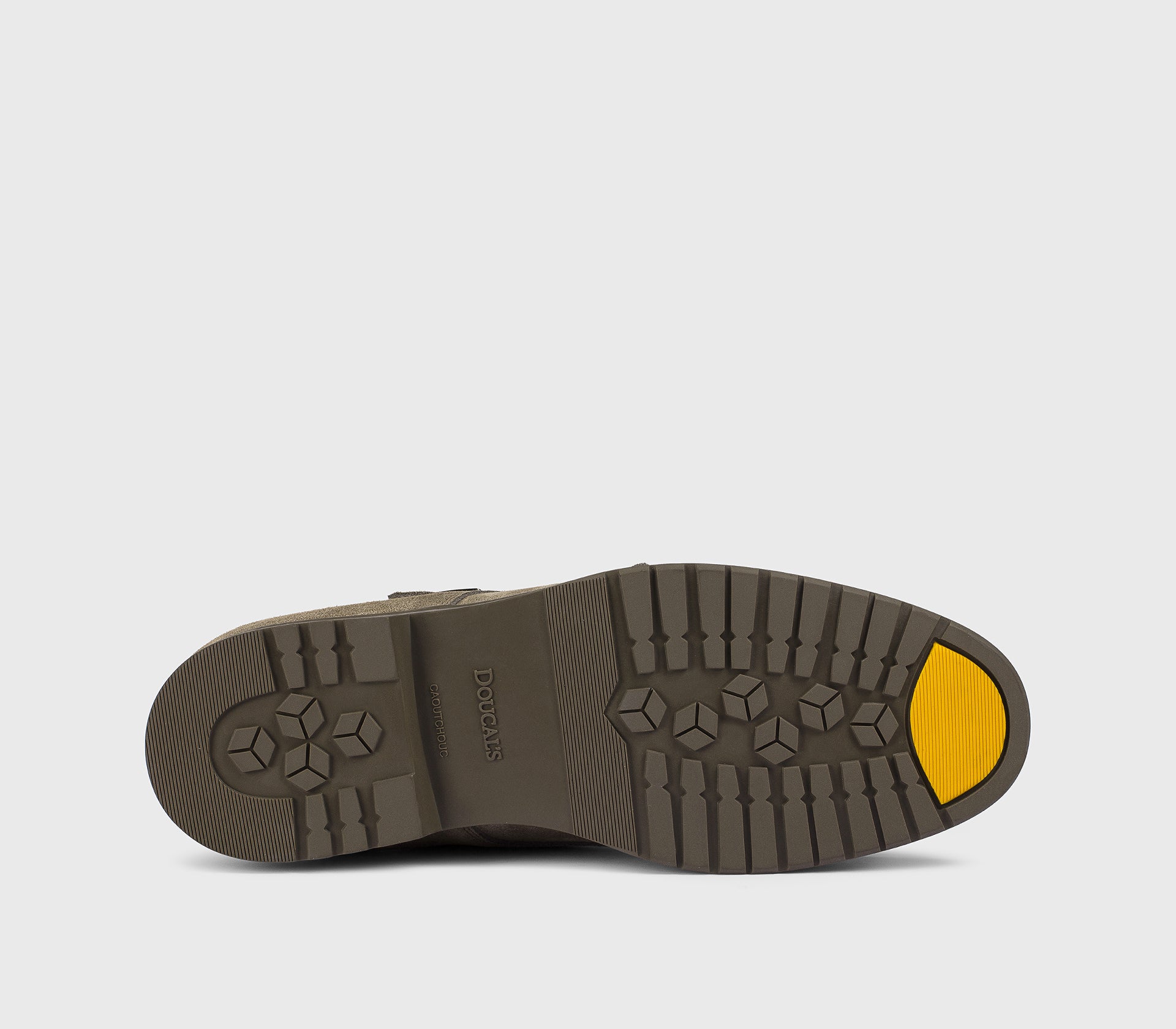 DU3472JEREUF009OM39 - Doppia fibbia in suede "espresso"