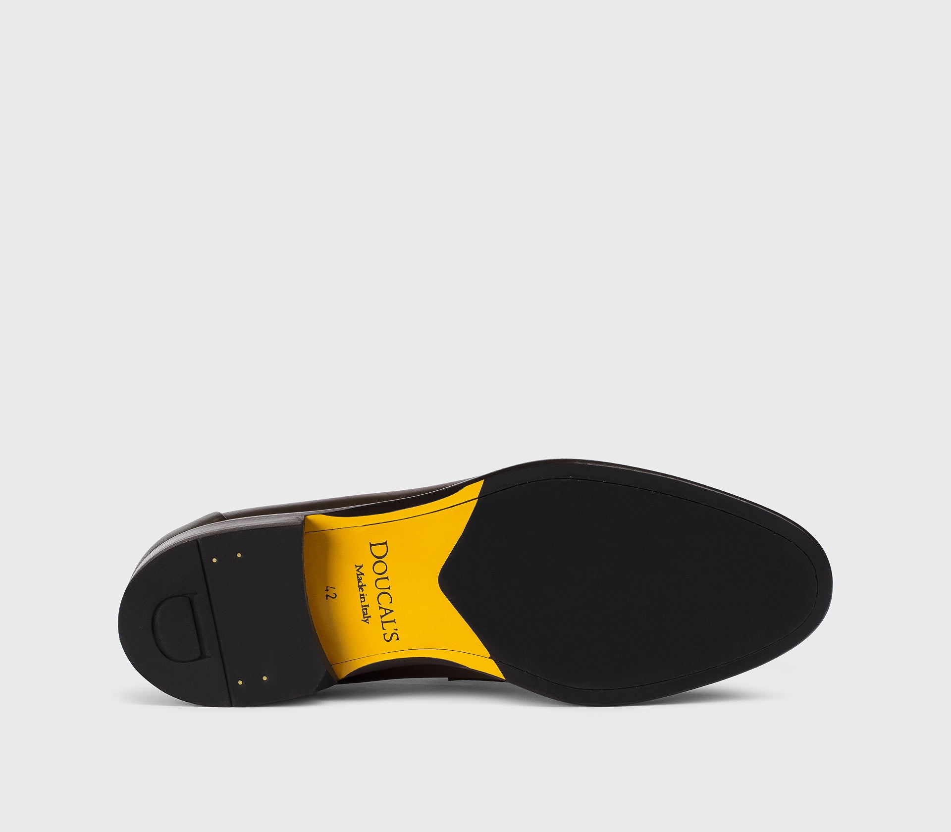 DU3478FREDUF159TM45 - Mocassino con frangia in pelle marrone "wood"