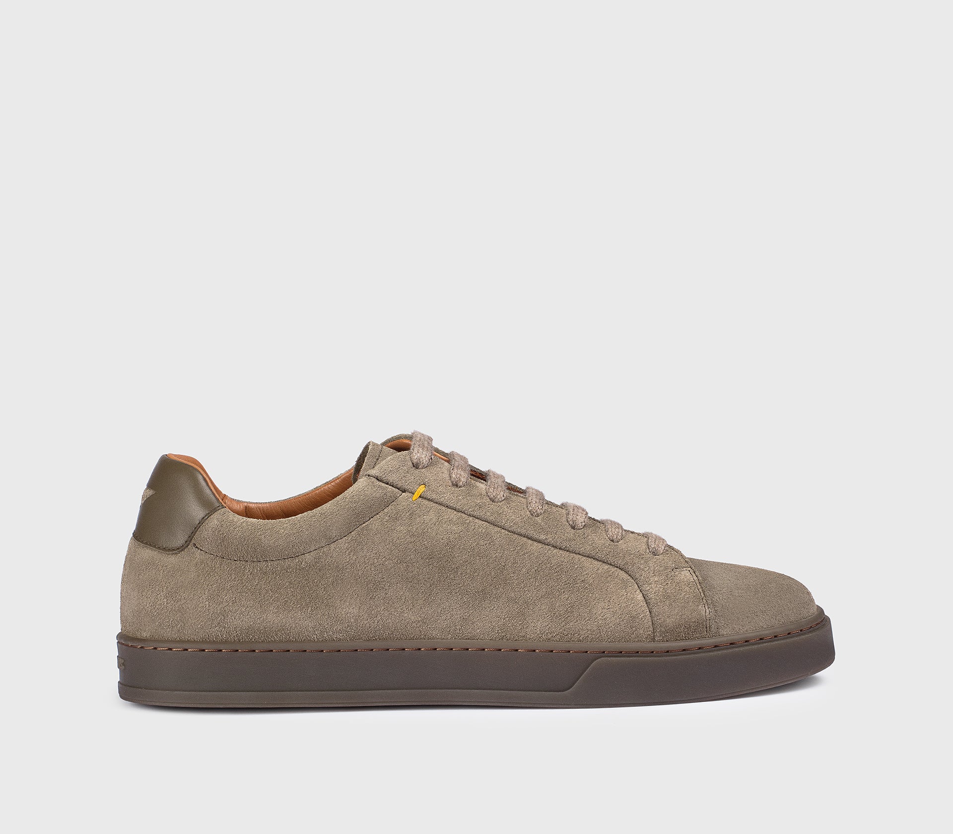 Sneaker da uomo in suede | espresso - Doucal's