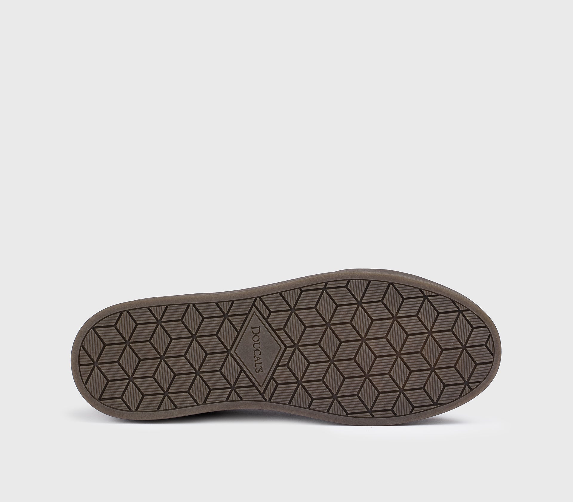 Espressofarbener Sneaker aus Veloursleder