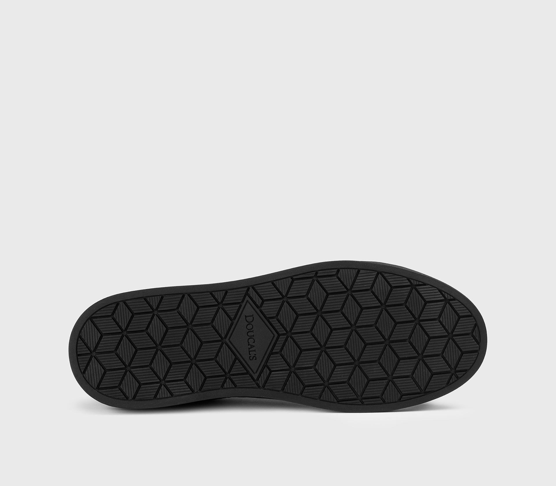 DU3483SPENPF797NN00 - Sneaker in pelle bottalata nera