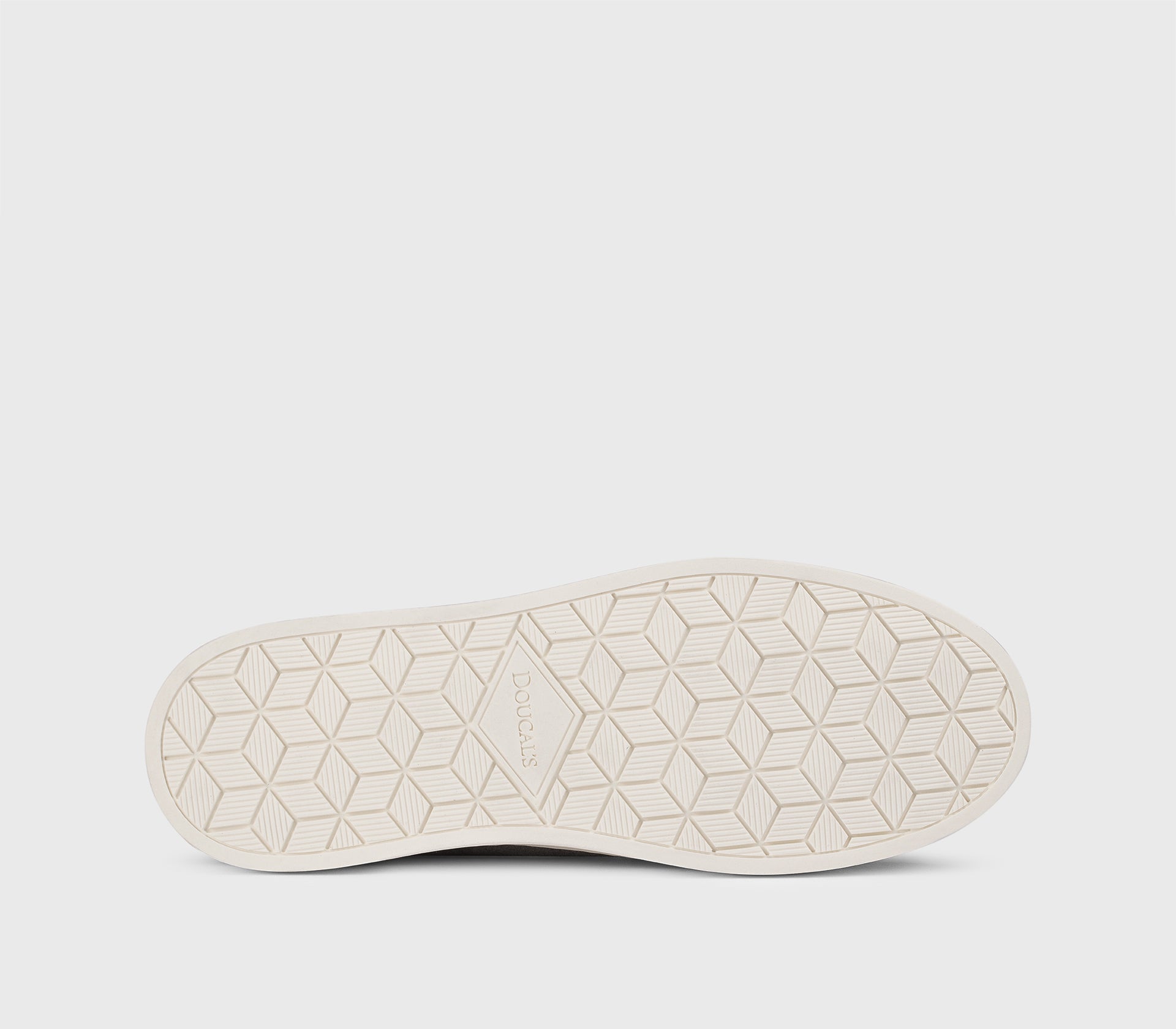 Mokassin mit doppelter Schnalle aus Veloursleder im Grauton „Iron“