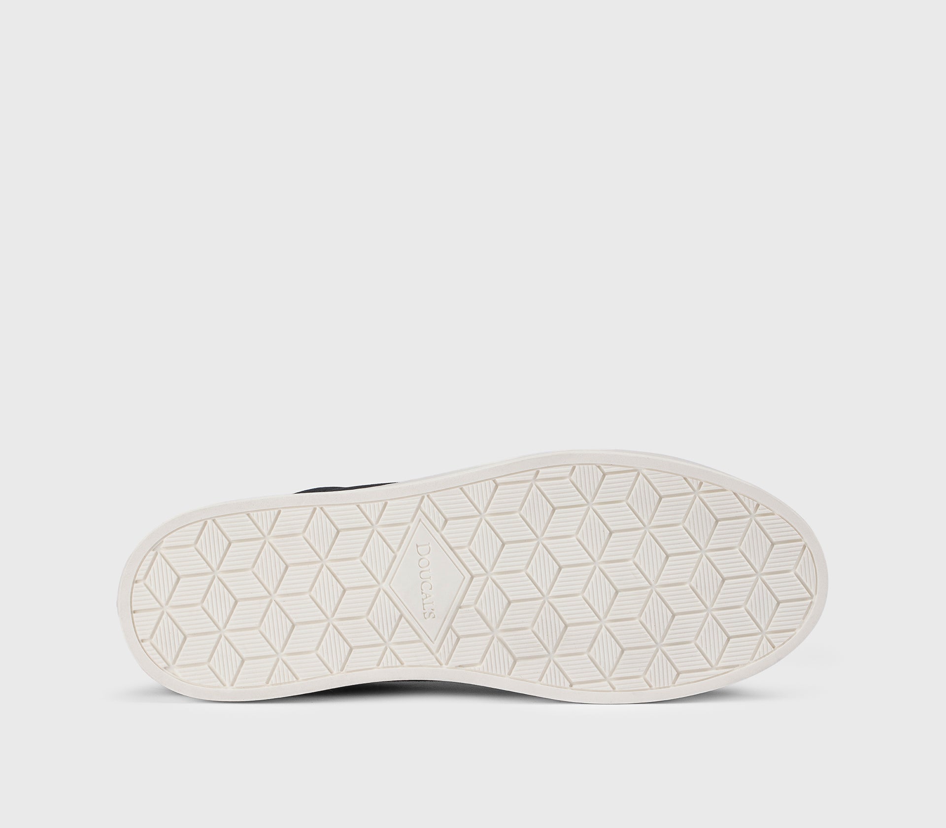 “Midnight” blue suede sneaker